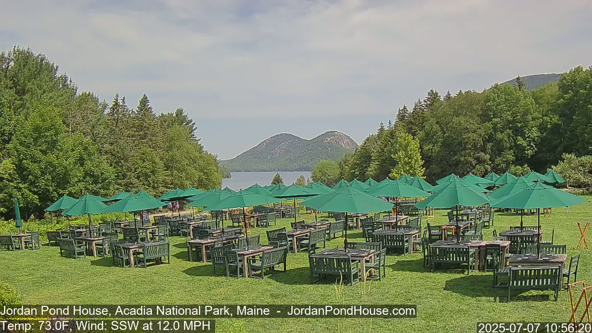 Acadia National Park, Jordan Pond Lake Live Cam - Seal Harbor, Hancock,  Maine, USA
