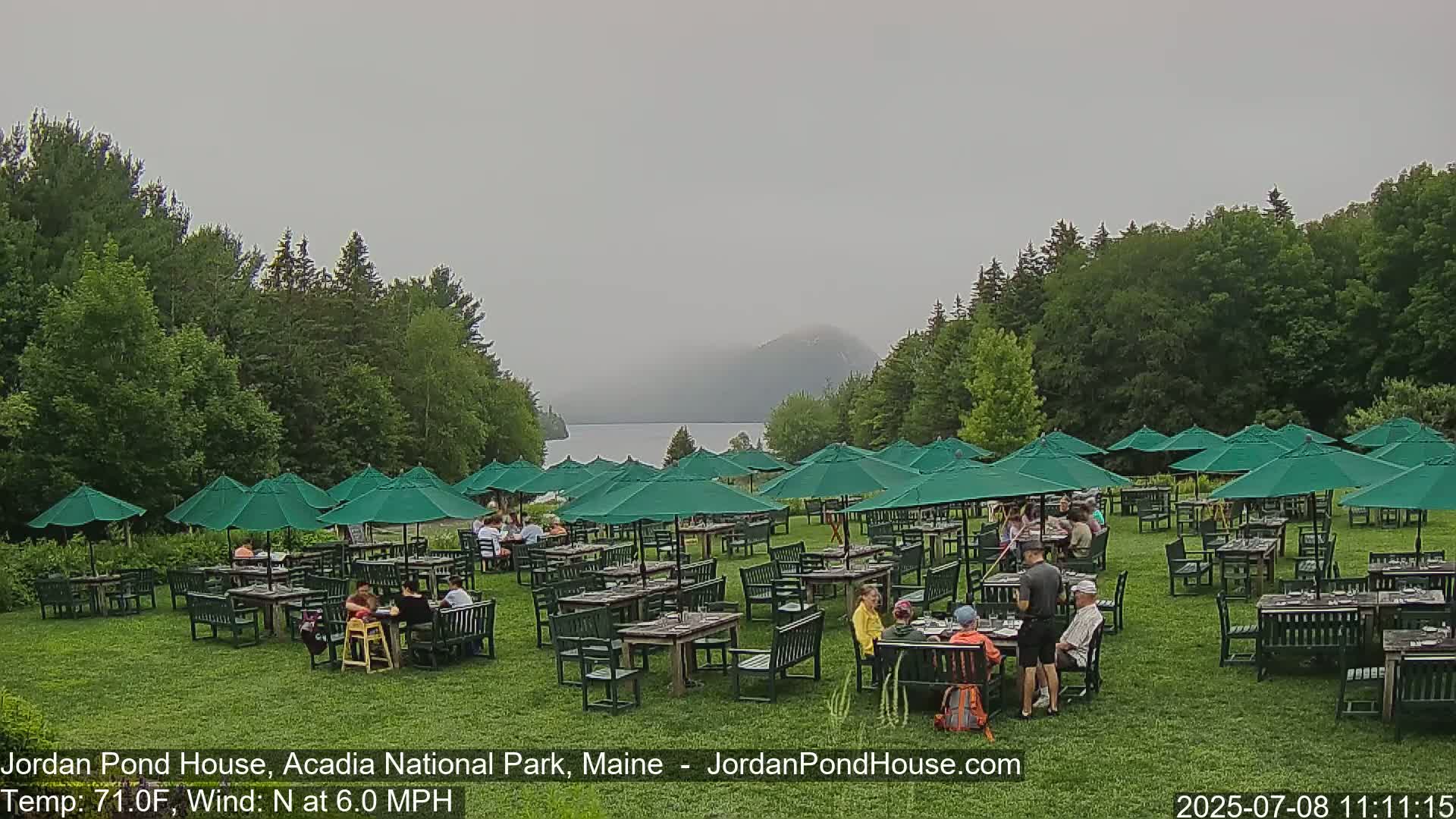 Acadia National Park, Jordan Pond Lake Live Cam - Seal Harbor, Hancock,  Maine, USA