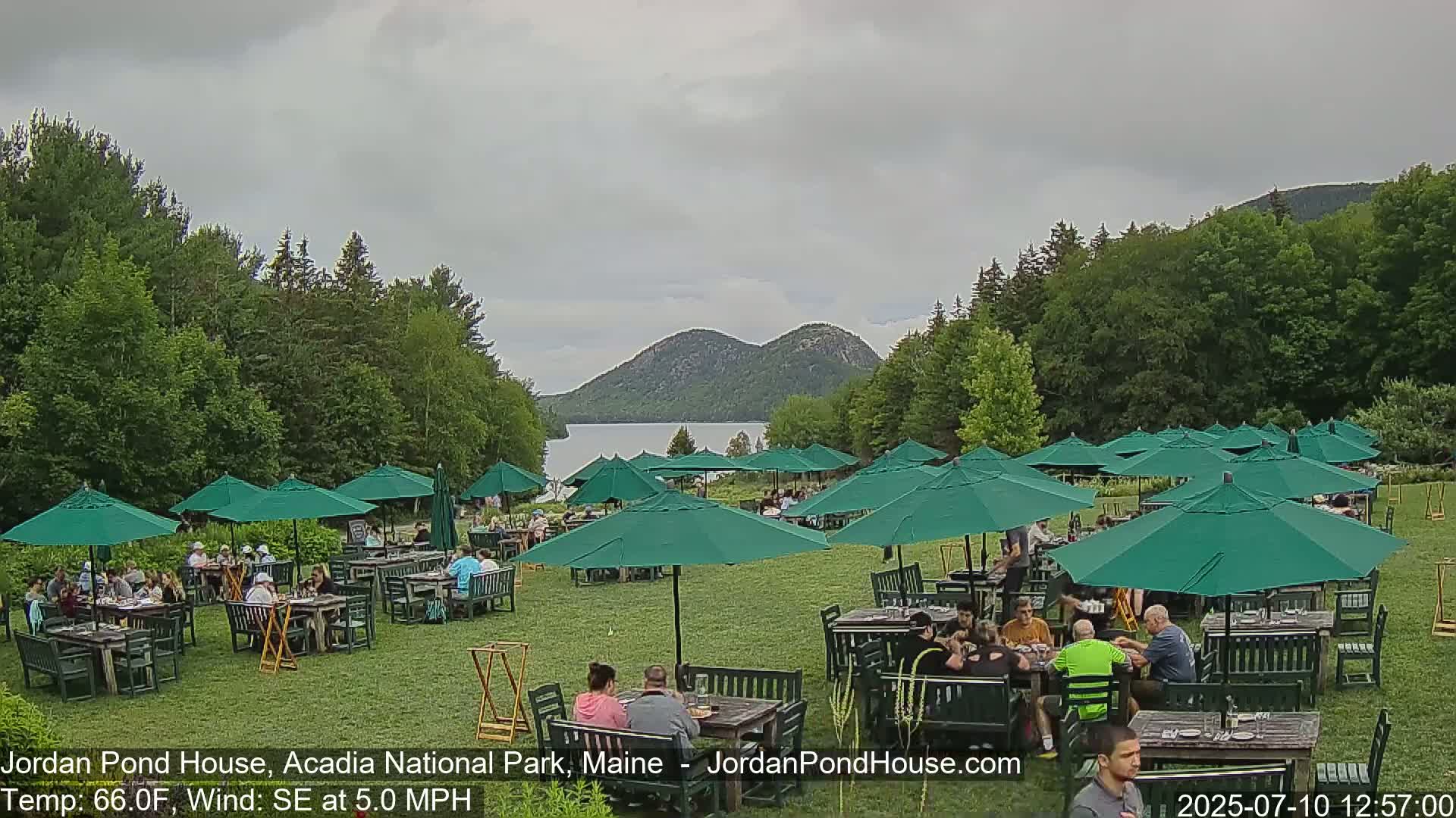 Acadia National Park, Jordan Pond Lake Live Cam - Seal Harbor, Hancock,  Maine, USA