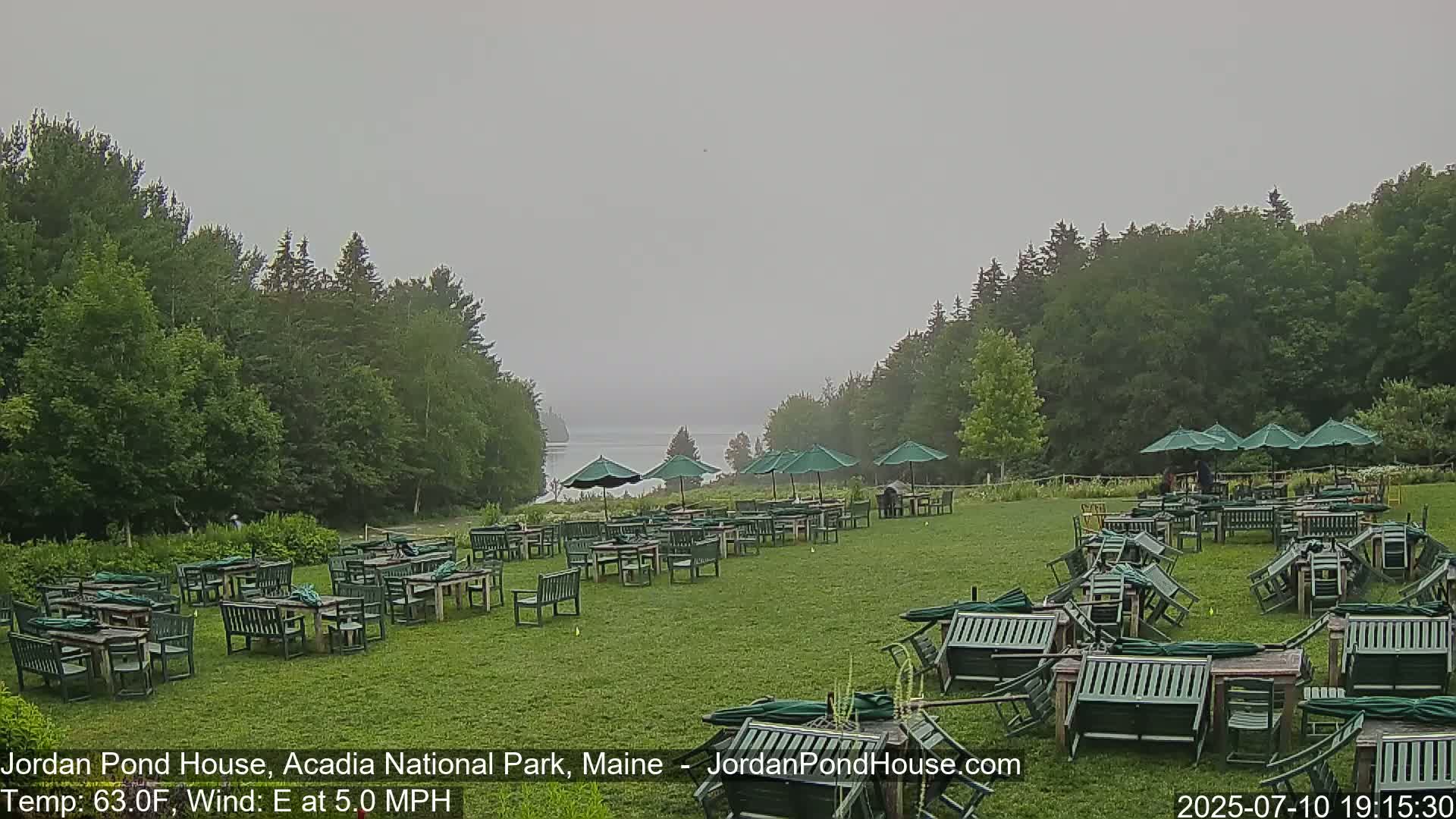 Acadia National Park, Jordan Pond Lake Live Cam - Seal Harbor, Hancock,  Maine, USA