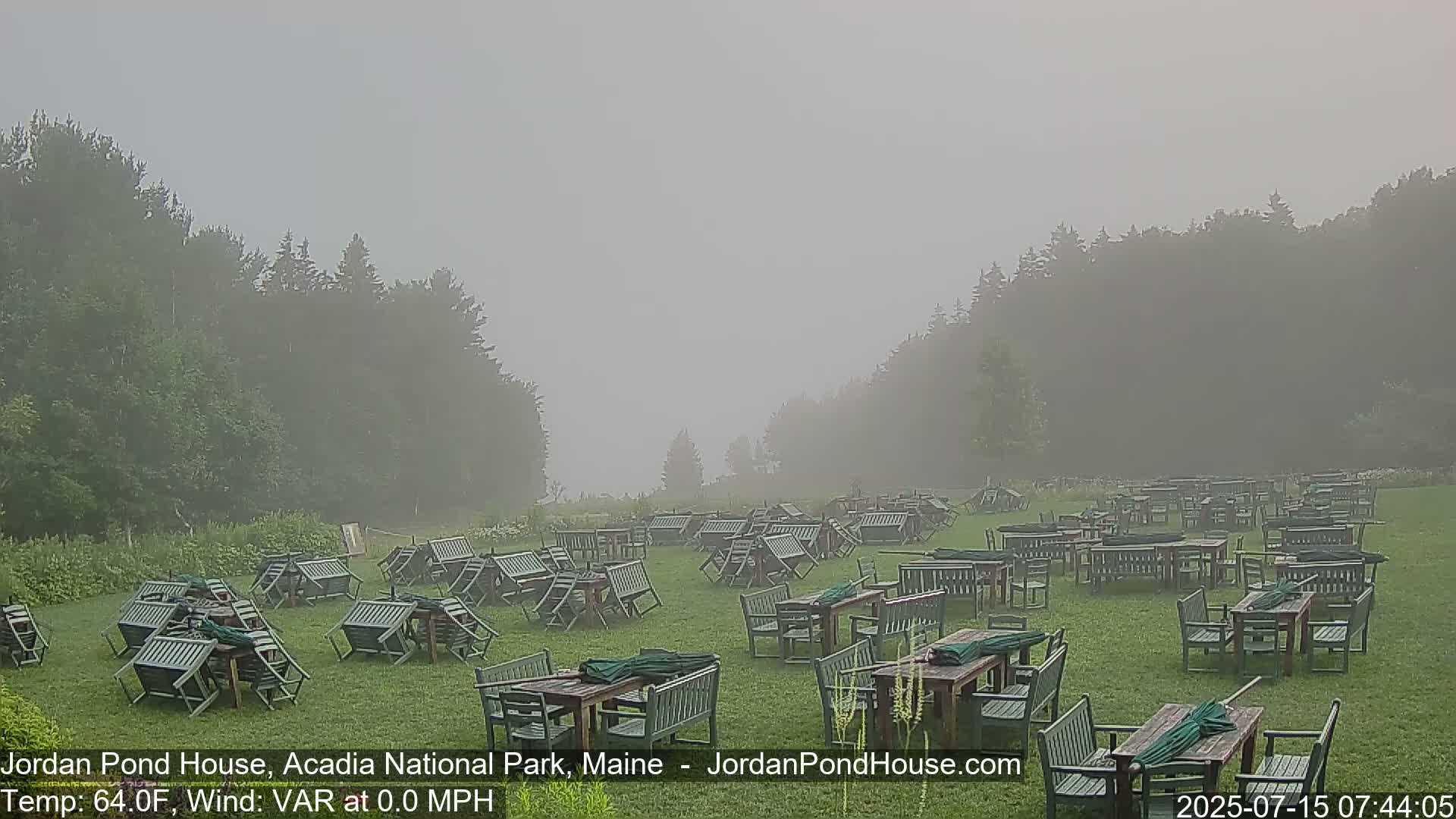 Acadia National Park, Jordan Pond Lake Live Cam - Seal Harbor, Hancock,  Maine, USA