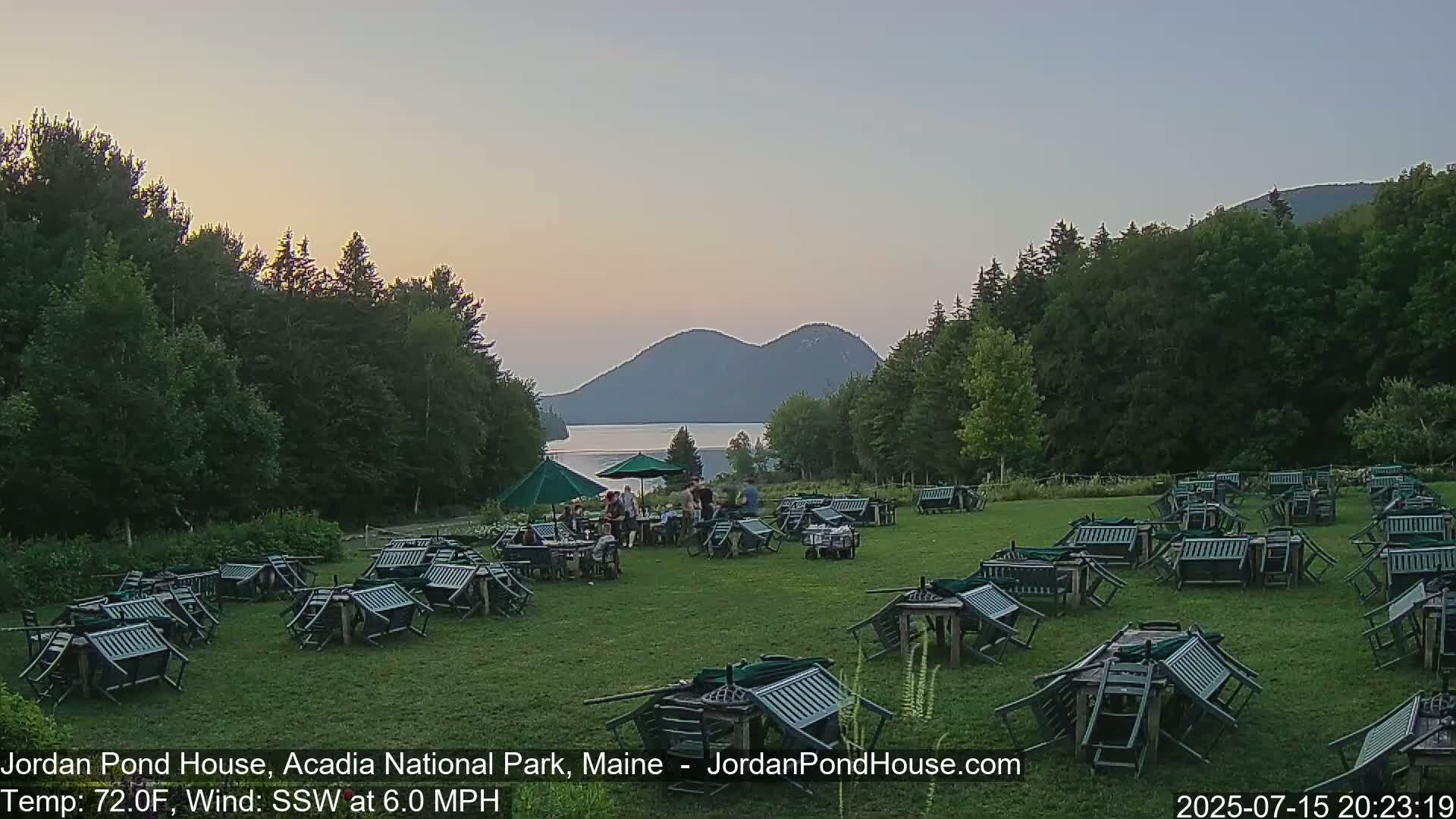 Acadia National Park, Jordan Pond Lake Live Cam - Seal Harbor, Hancock,  Maine, USA