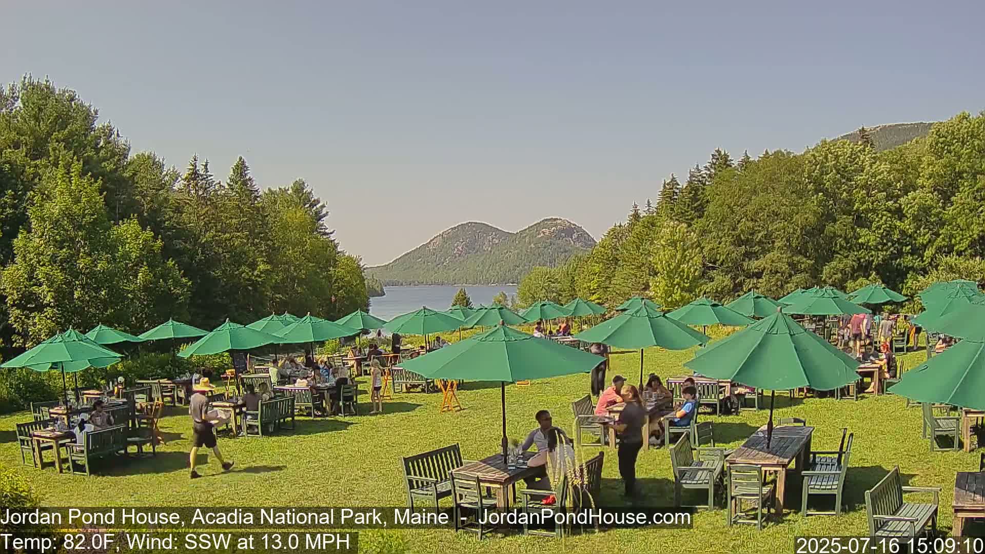 Acadia National Park, Jordan Pond Lake Live Cam - Seal Harbor, Hancock,  Maine, USA