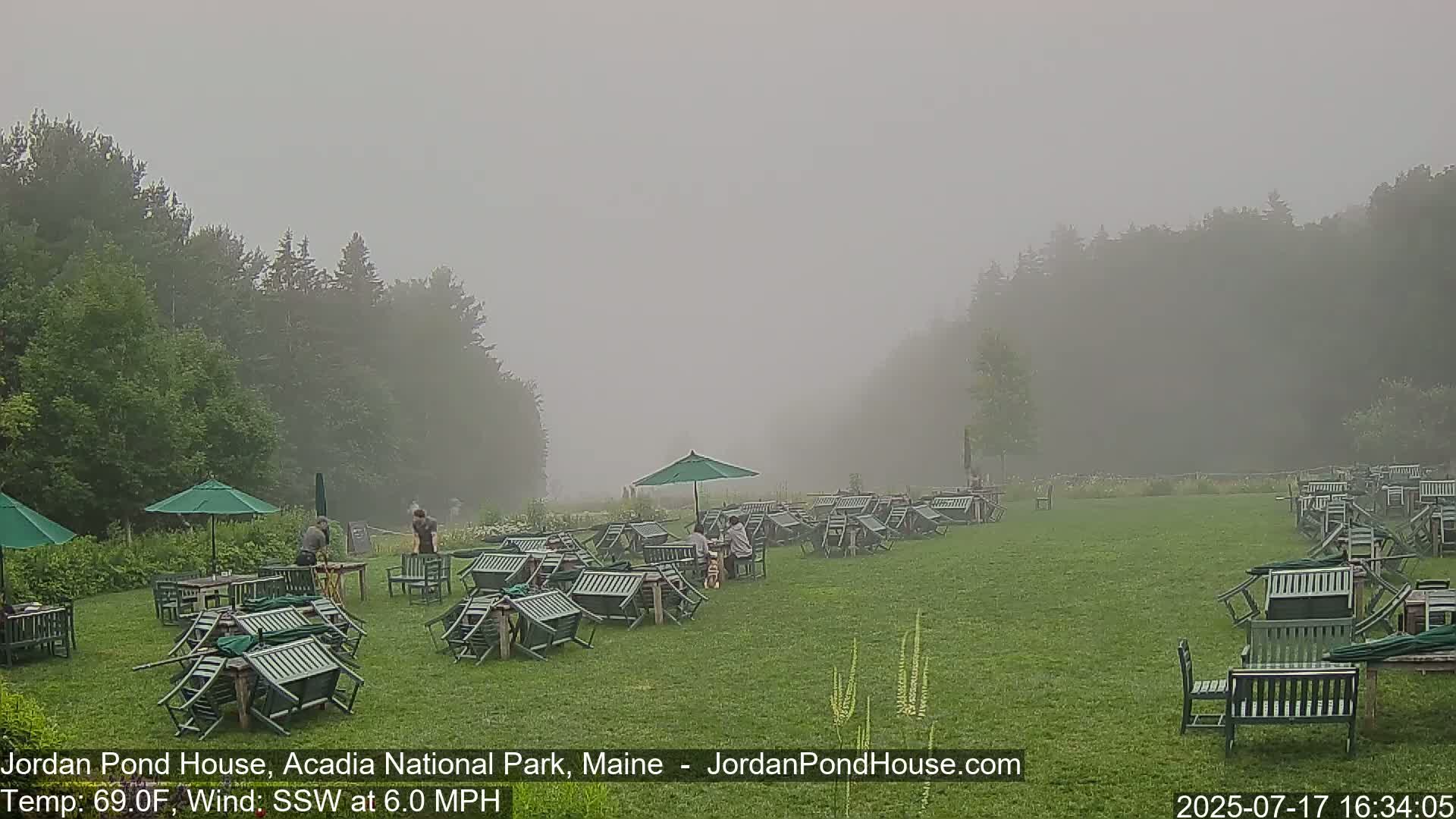 Acadia National Park, Jordan Pond Lake Live Cam - Seal Harbor, Hancock,  Maine, USA