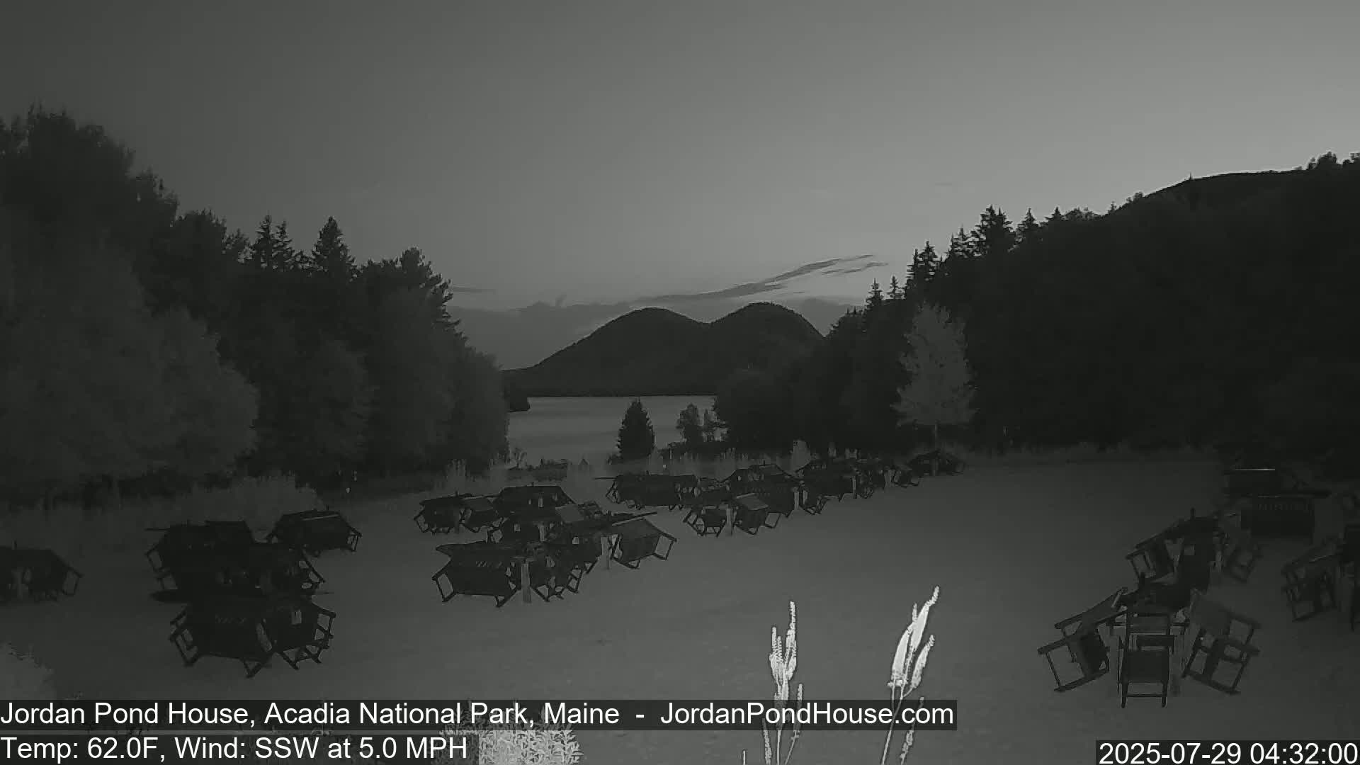 Acadia National Park, Jordan Pond Lake Live Cam - Seal Harbor, Hancock,  Maine, USA