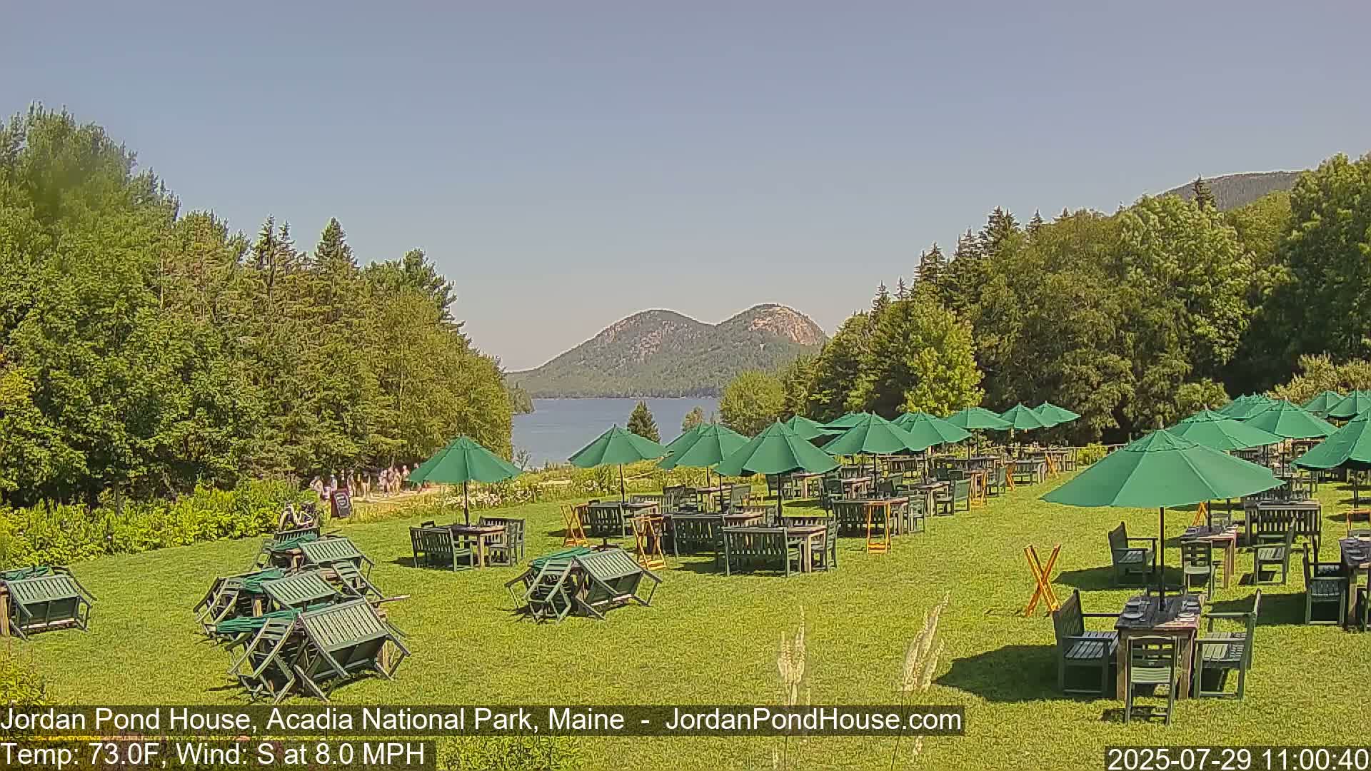 Acadia National Park, Jordan Pond Lake Live Cam - Seal Harbor, Hancock,  Maine, USA