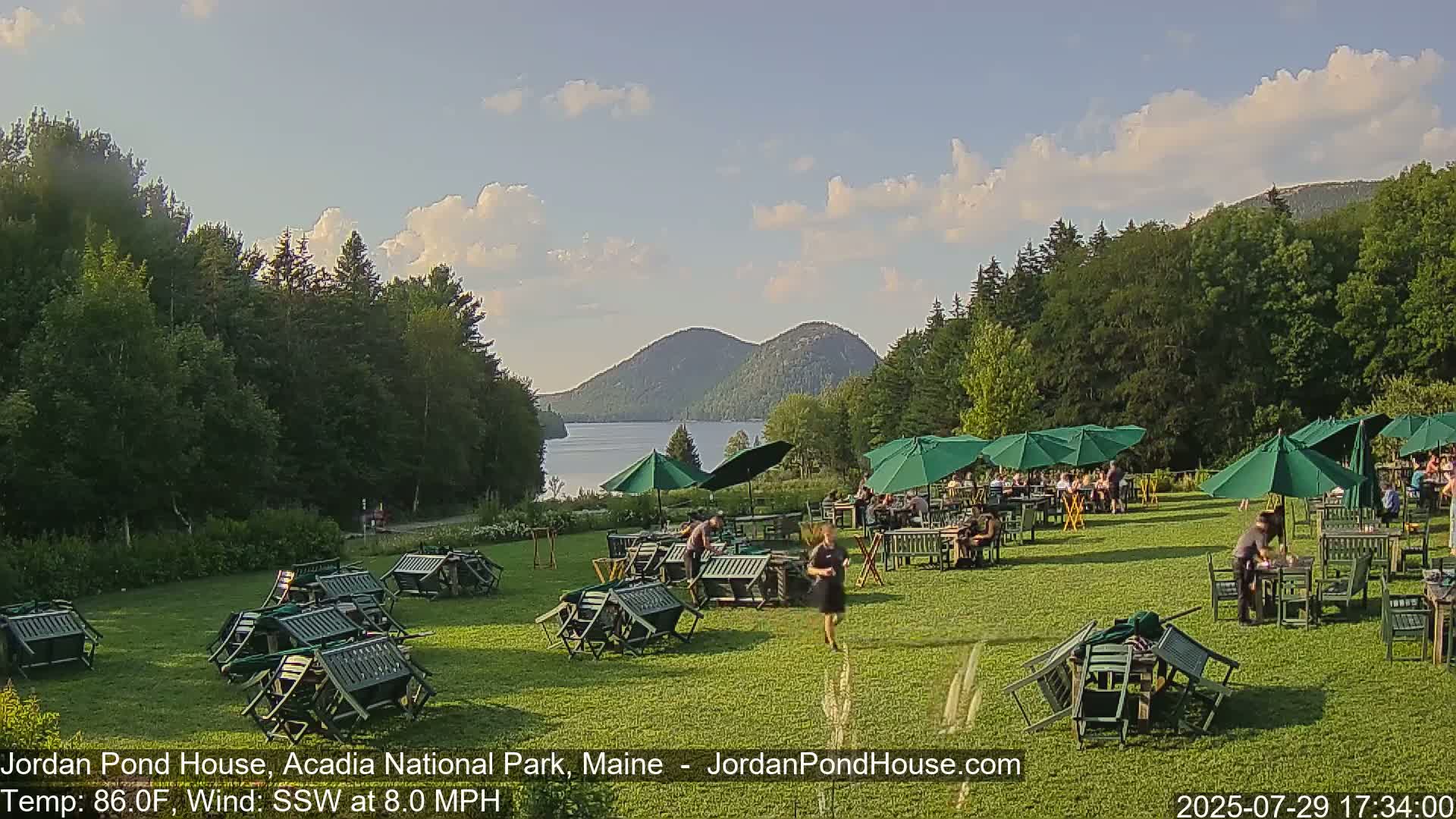 Acadia National Park, Jordan Pond Lake Live Cam - Seal Harbor, Hancock,  Maine, USA