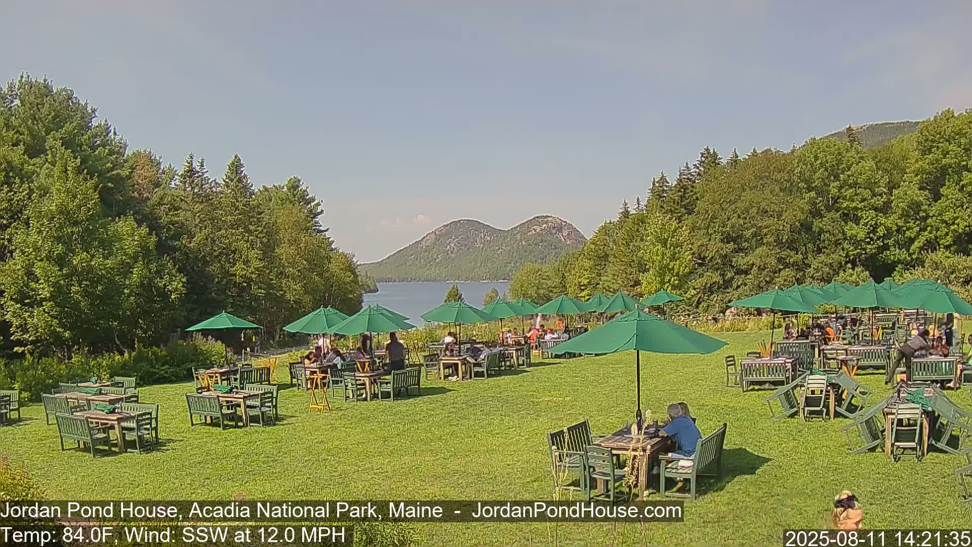 Acadia National Park, Jordan Pond Lake Live Cam - Seal Harbor, Hancock,  Maine, USA