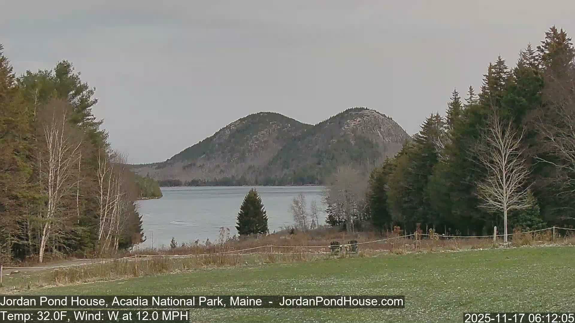 Acadia National Park, Jordan Pond Lake Live Cam - Seal Harbor, Hancock,  Maine, USA