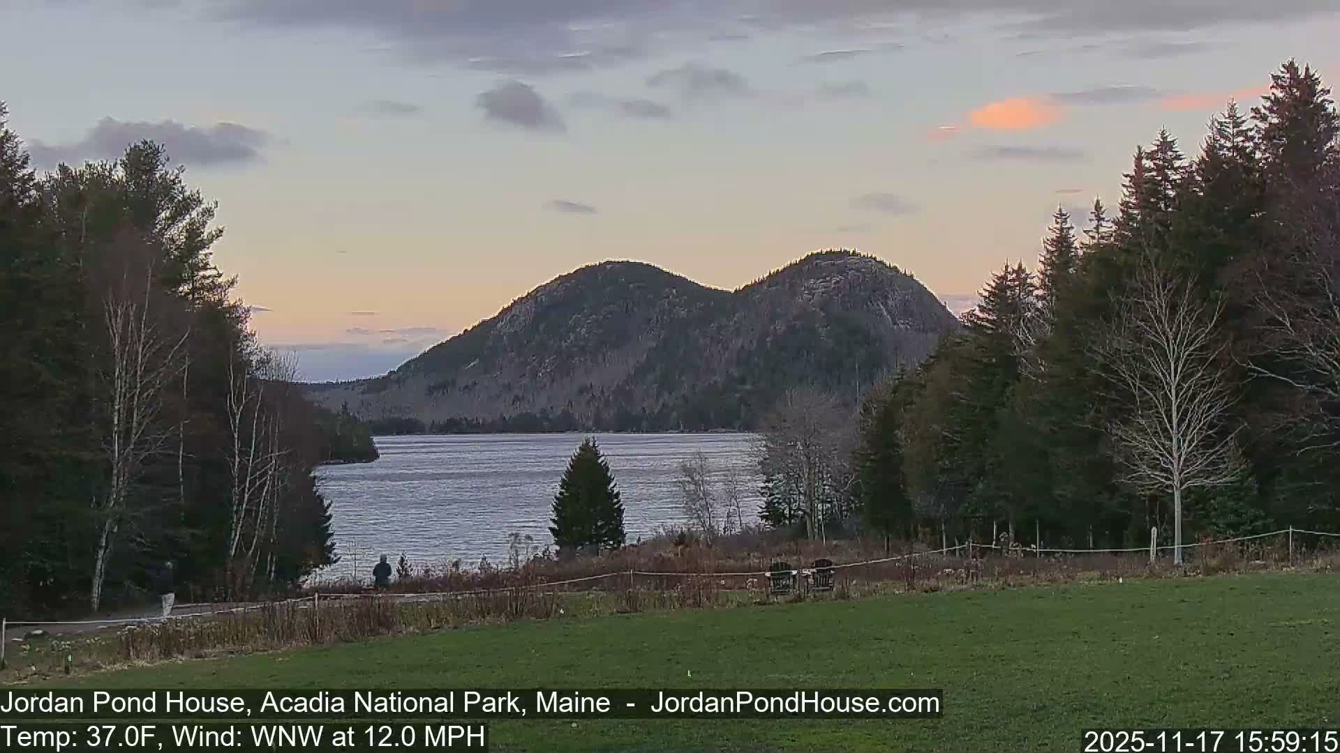 Acadia National Park, Jordan Pond Lake Live Cam - Seal Harbor, Hancock,  Maine, USA