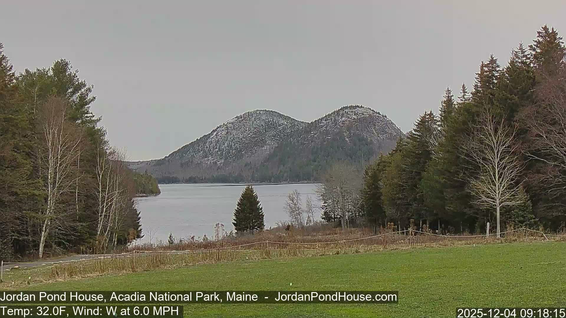 Acadia National Park, Jordan Pond Lake Live Cam - Seal Harbor, Hancock,  Maine, USA