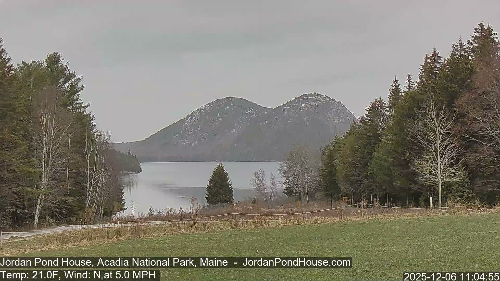 Acadia National Park, Jordan Pond Lake Live Cam - Seal Harbor, Hancock,  Maine, USA