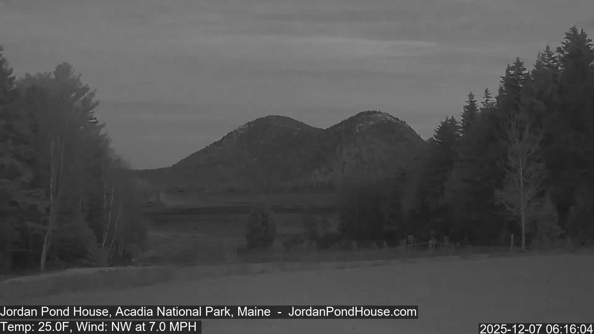 Acadia National Park, Jordan Pond Lake Live Cam - Seal Harbor, Hancock,  Maine, USA