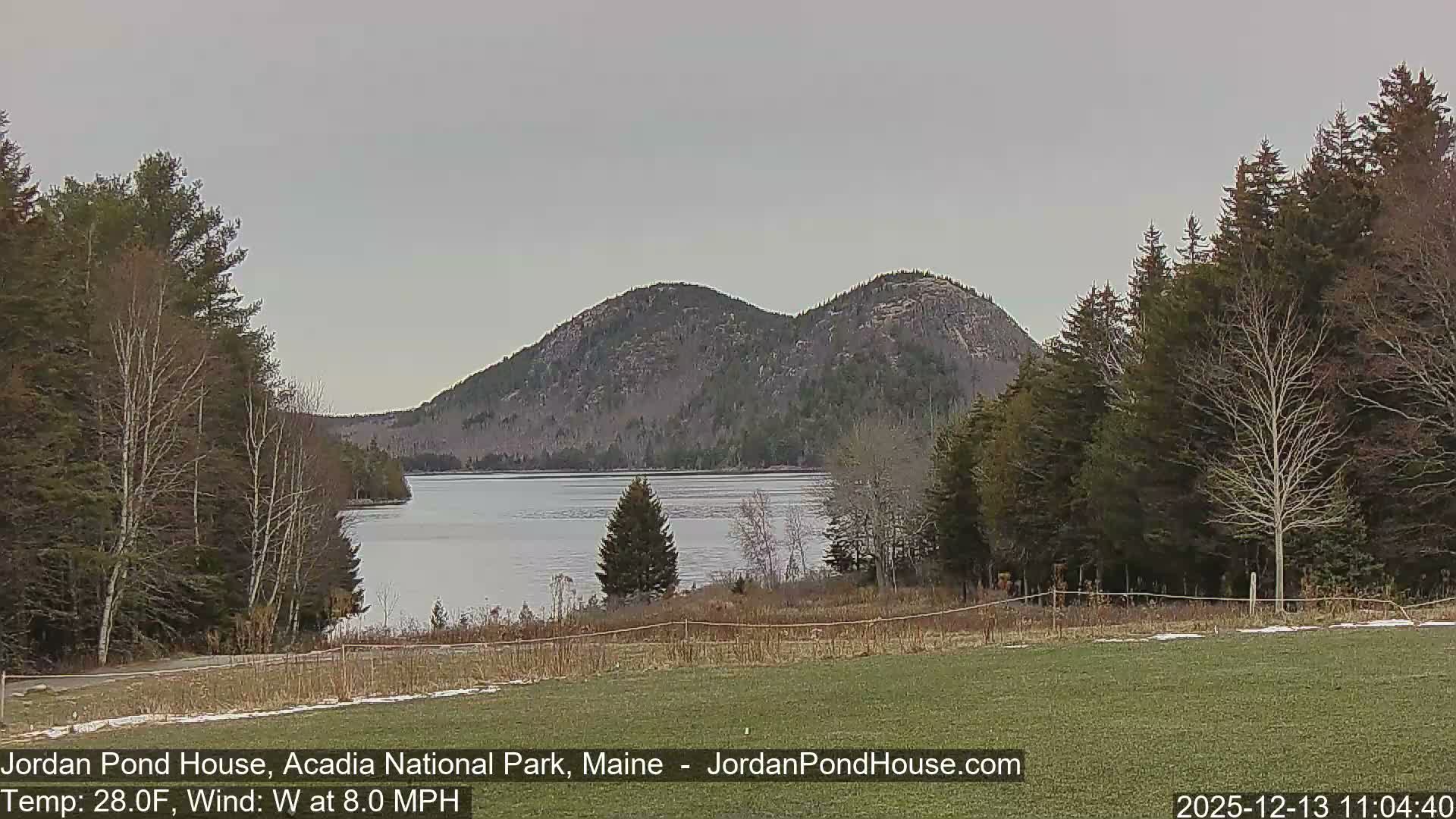Acadia National Park, Jordan Pond Lake Live Cam - Seal Harbor, Hancock,  Maine, USA
