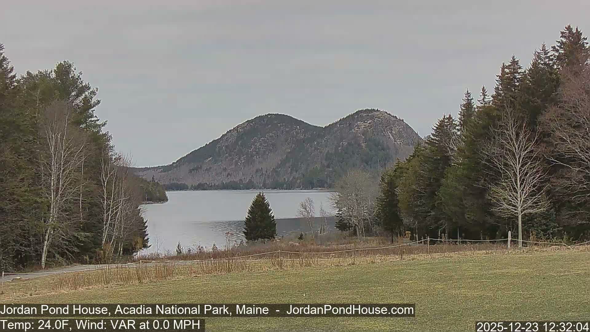 Acadia National Park, Jordan Pond Lake Live Cam - Seal Harbor, Hancock,  Maine, USA