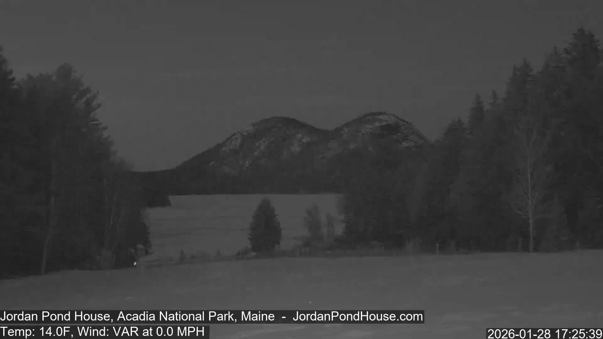 Acadia National Park, Jordan Pond Lake Live Cam - Seal Harbor, Hancock,  Maine, USA