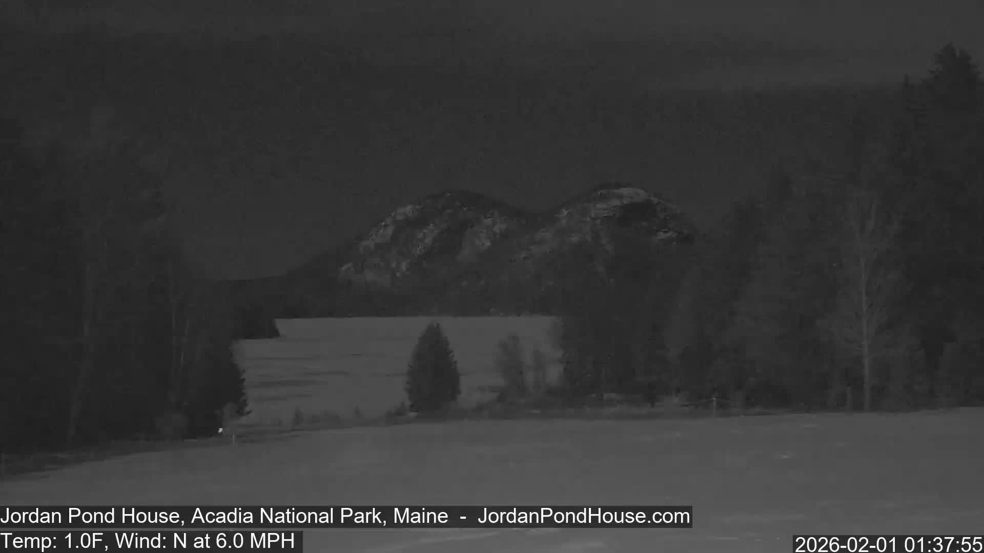 Acadia National Park, Jordan Pond Lake Live Cam - Seal Harbor, Hancock,  Maine, USA