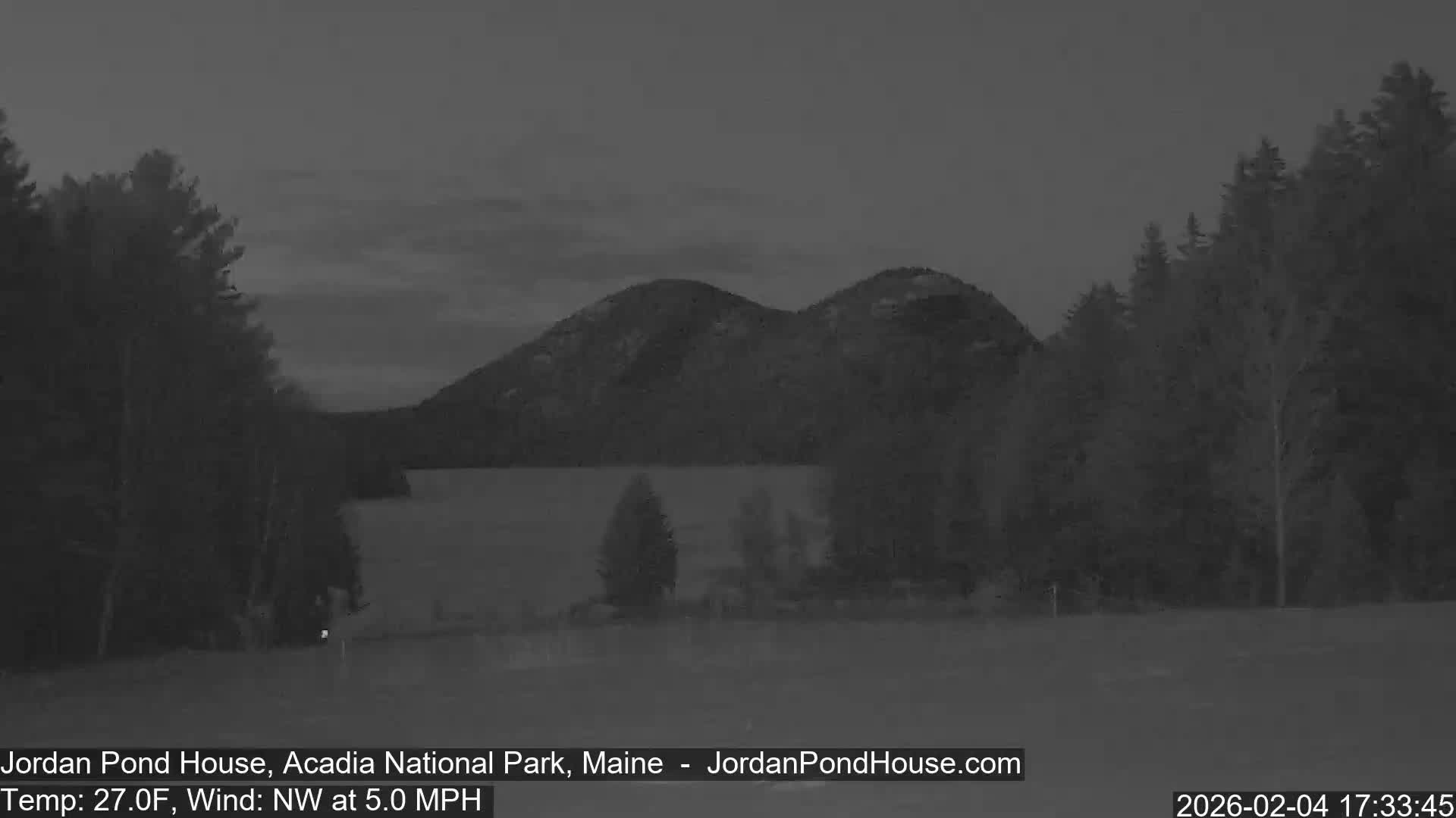 Acadia National Park, Jordan Pond Lake Live Cam - Seal Harbor, Hancock,  Maine, USA
