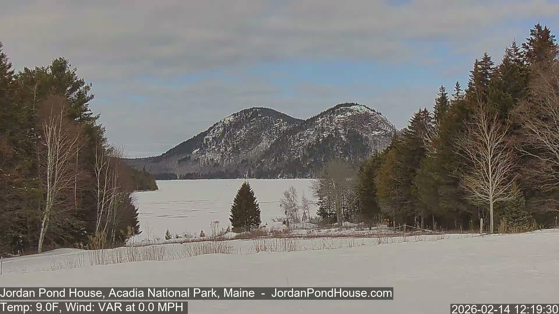 Acadia National Park, Jordan Pond Lake Live Cam - Seal Harbor, Hancock,  Maine, USA