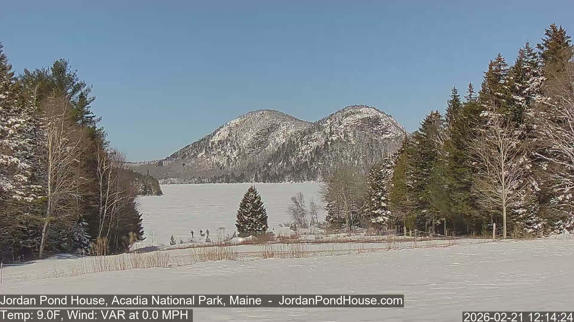 Acadia National Park, Jordan Pond Lake Live Cam - Seal Harbor, Hancock,  Maine, USA