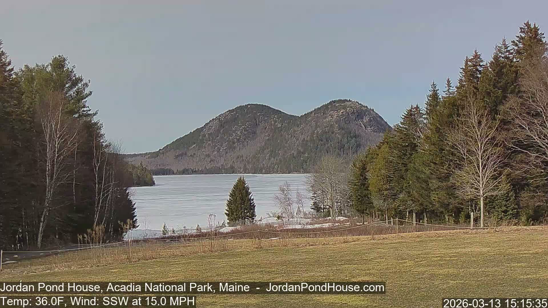 Acadia National Park, Jordan Pond Lake Live Cam - Seal Harbor, Hancock,  Maine, USA