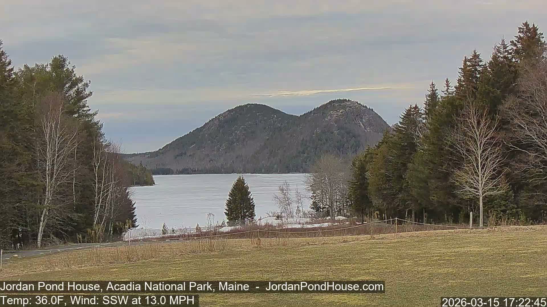 Acadia National Park, Jordan Pond Lake Live Cam - Seal Harbor, Hancock,  Maine, USA