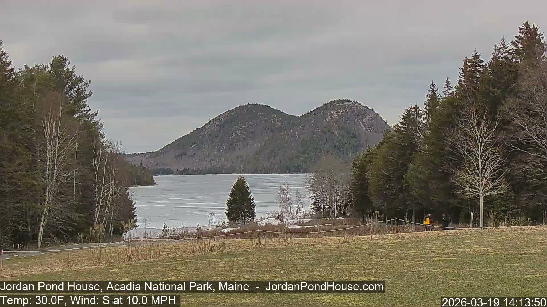 Acadia National Park, Jordan Pond Lake Live Cam - Seal Harbor, Hancock,  Maine, USA