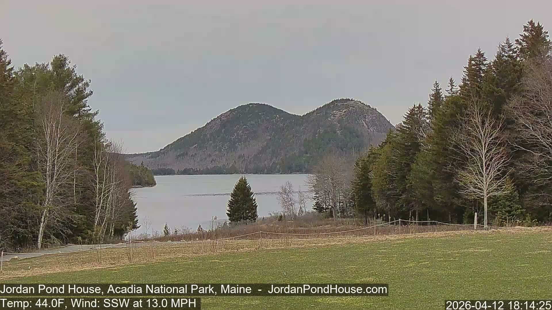 Acadia National Park, Jordan Pond Lake Live Cam - Seal Harbor, Hancock,  Maine, USA