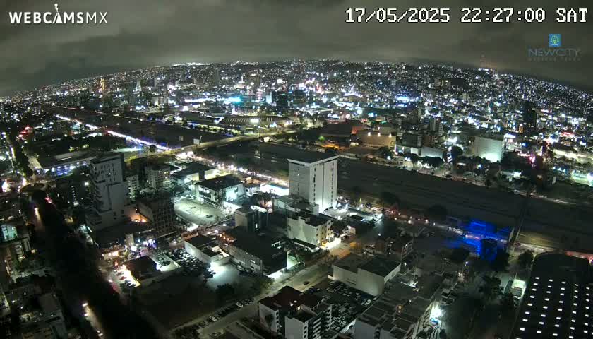Ciudad de Tijuana City Skyline Live Cam - Tijuana, Baja California, Mexico