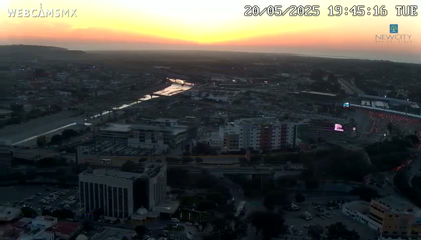 Tijuana, Mexico-USA Border Tijuana & San Diego Skyline View Live Cam - Tijuana, Baja California, Mexico