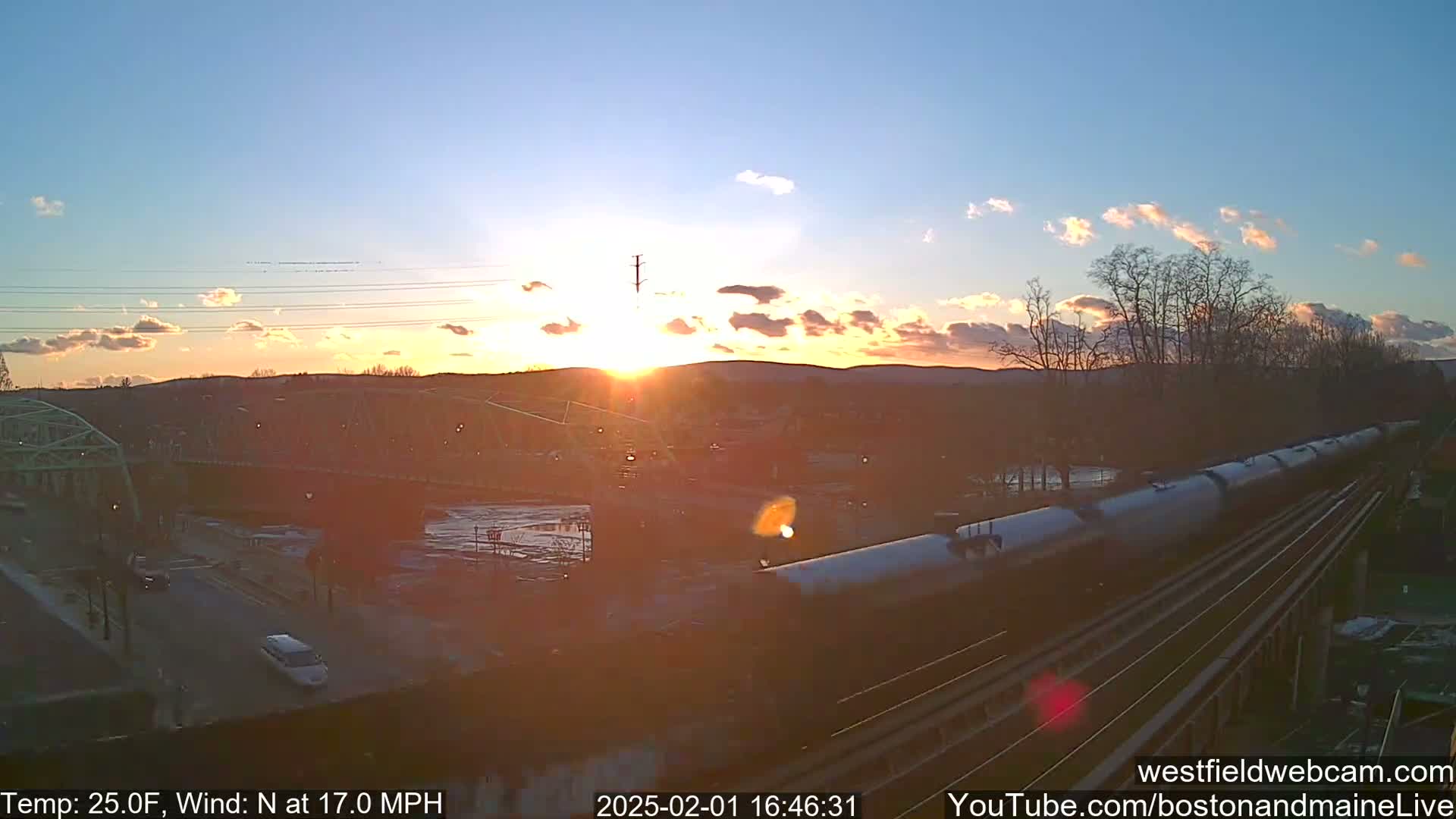 Westfield Railway Live Cam -  Massachusetts, USA