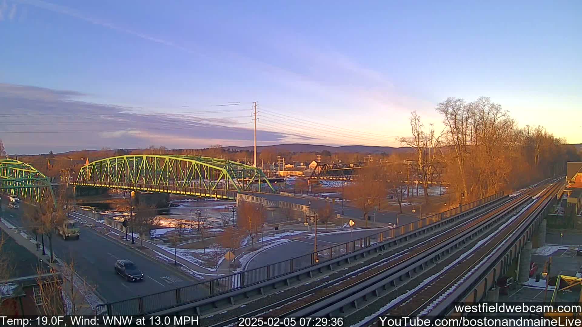 Westfield Railway Live Cam -  Massachusetts, USA