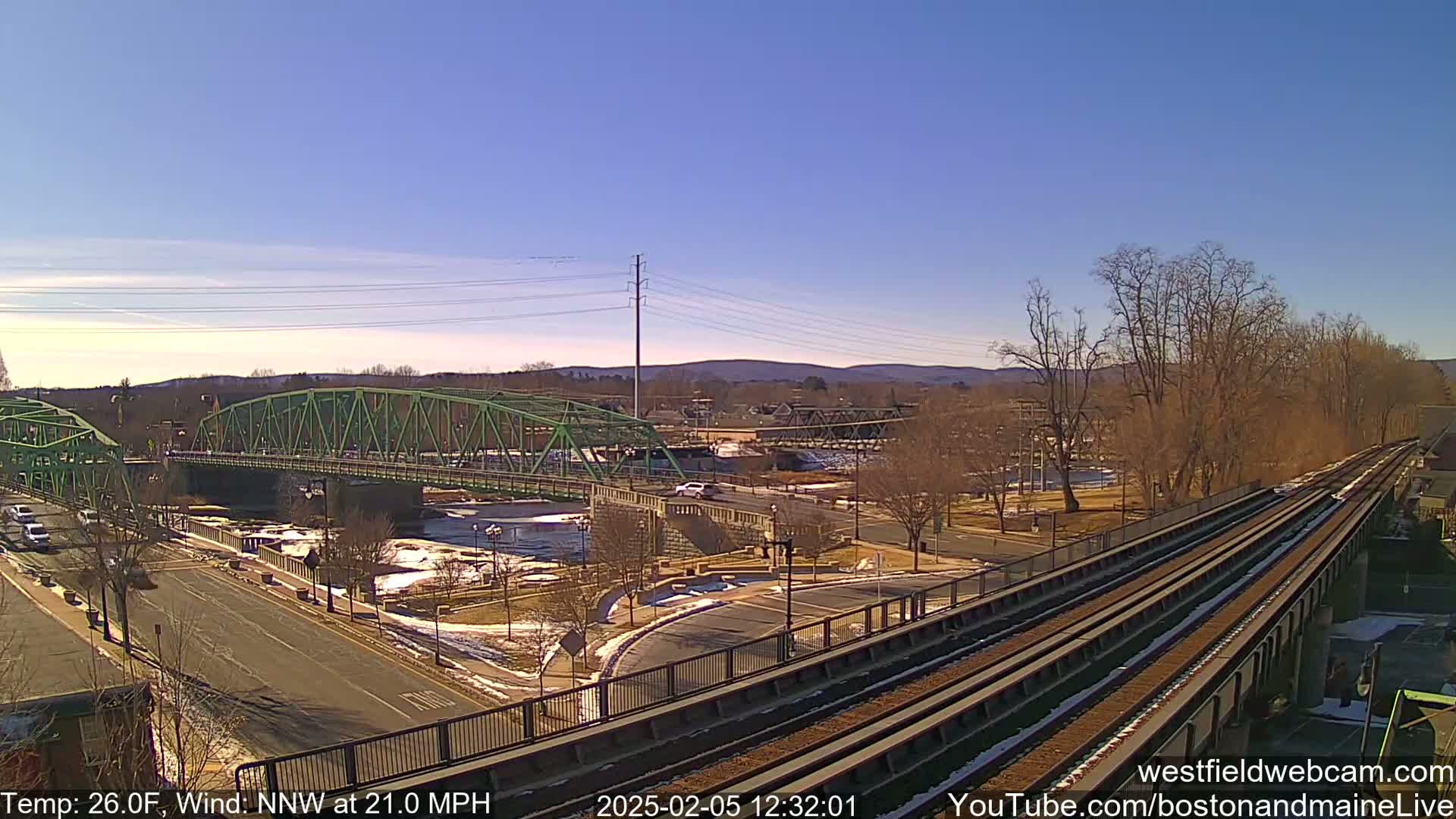 Westfield Railway Live Cam -  Massachusetts, USA