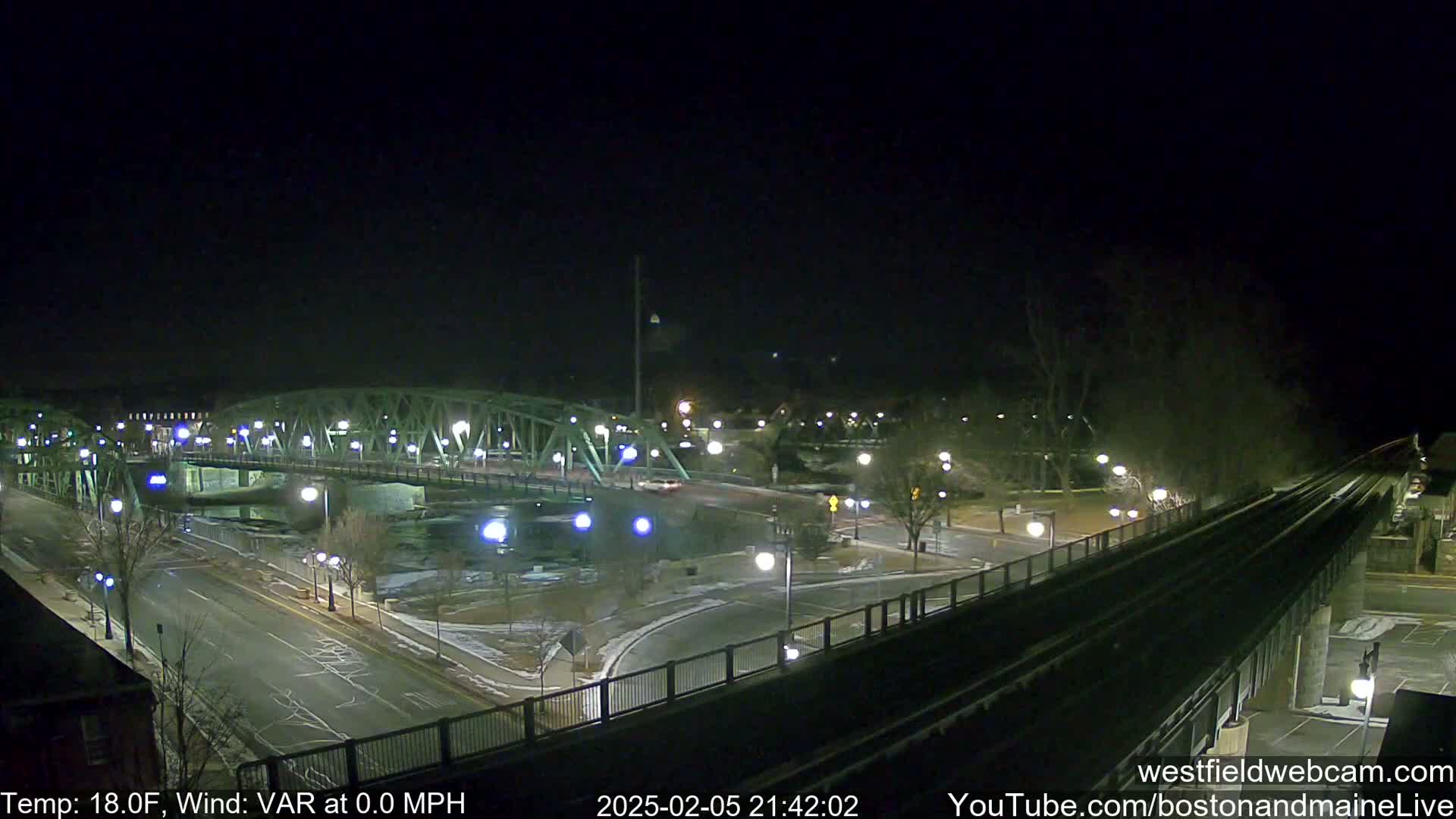 Westfield Railway Live Cam -  Massachusetts, USA