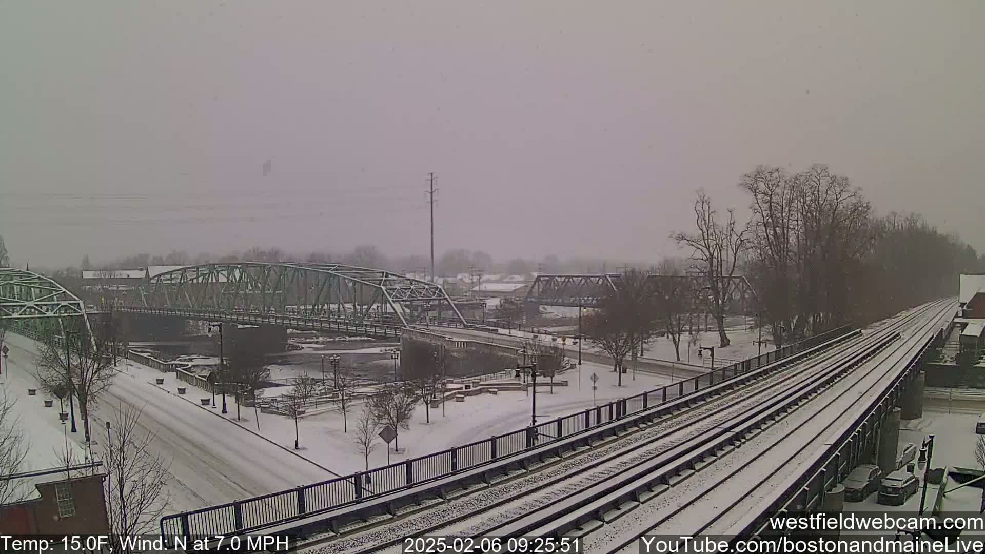Westfield Railway Live Cam -  Massachusetts, USA