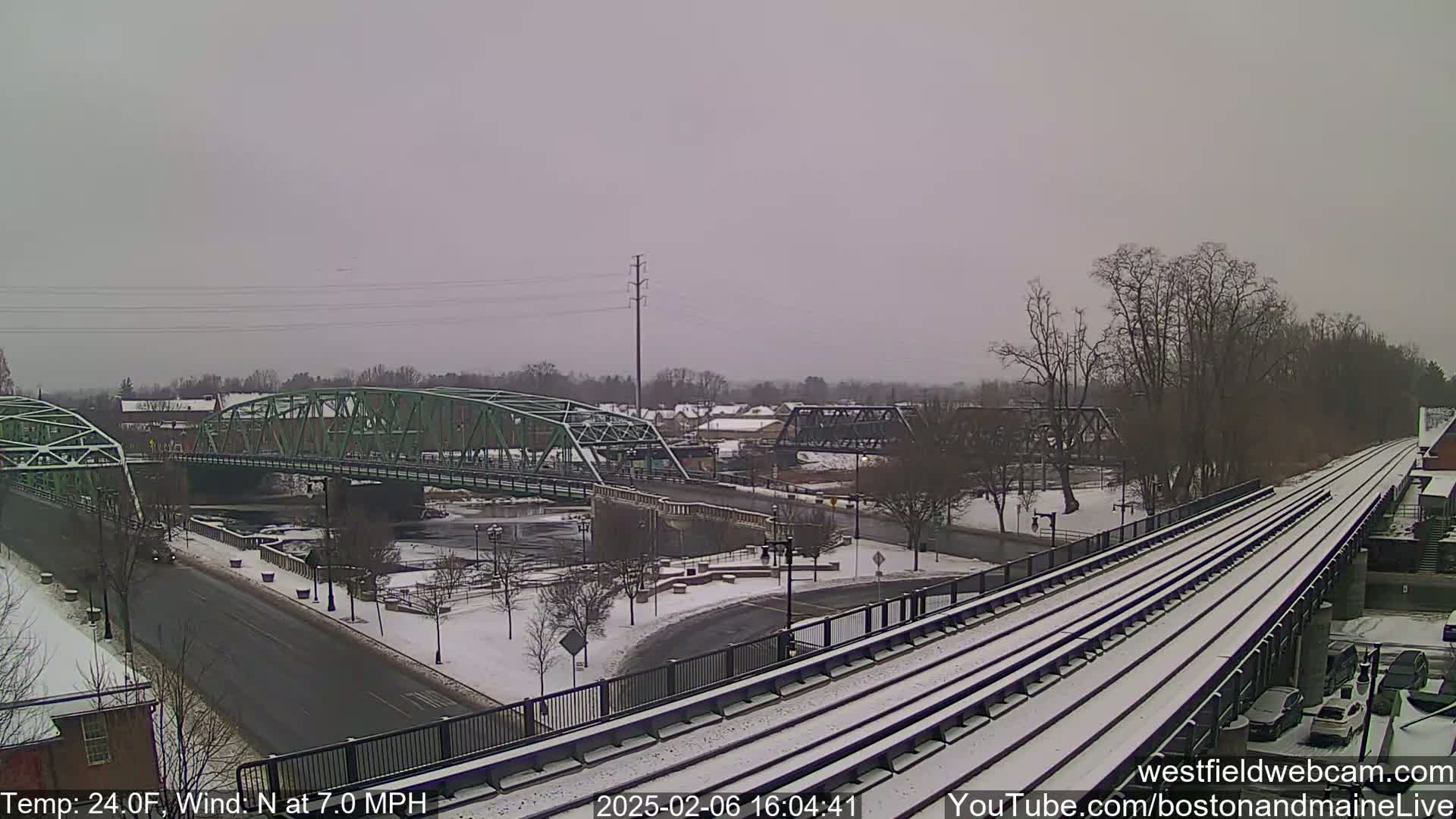 Westfield Railway Live Cam -  Massachusetts, USA