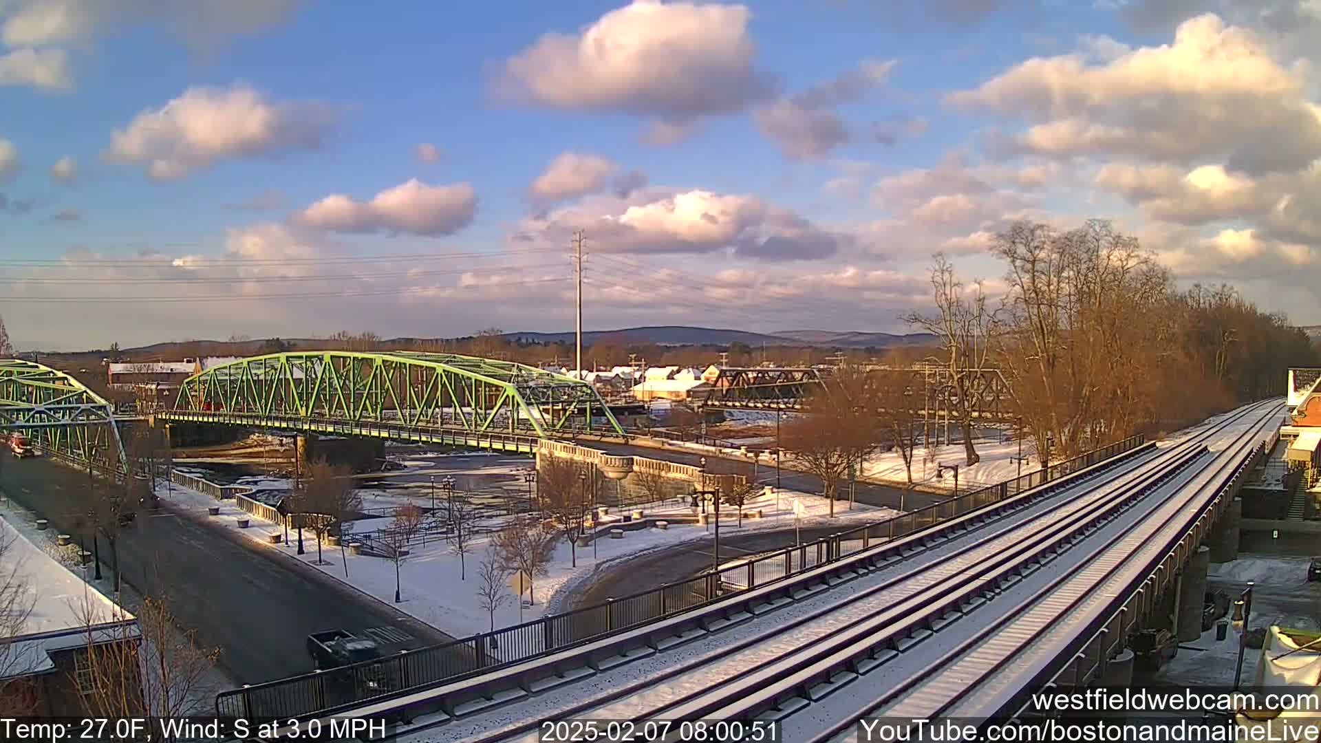 Westfield Railway Live Cam -  Massachusetts, USA