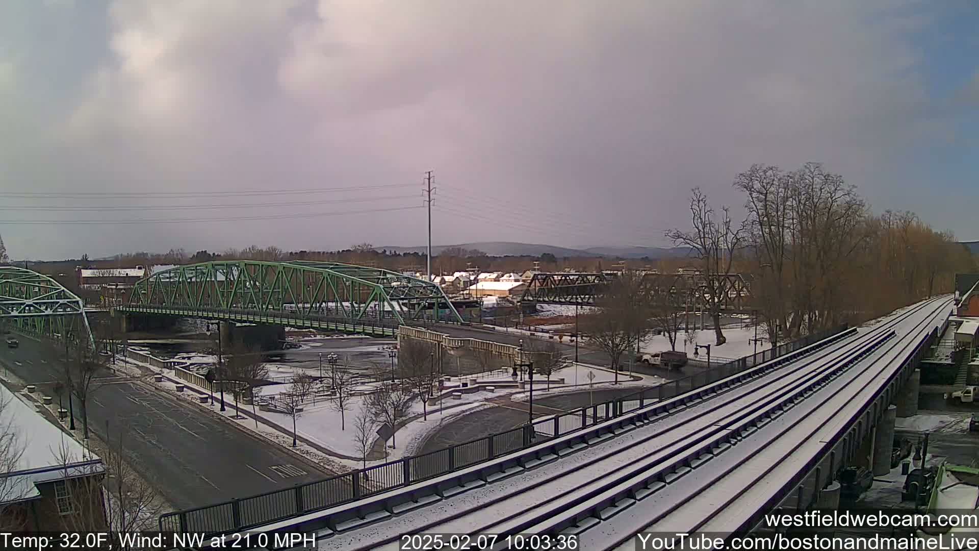 Westfield Railway Live Cam -  Massachusetts, USA