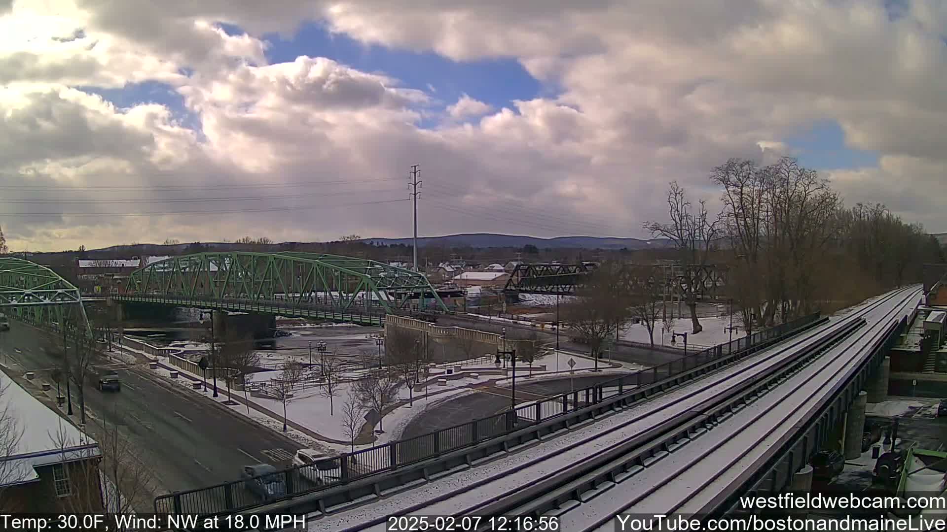Westfield Railway Live Cam -  Massachusetts, USA