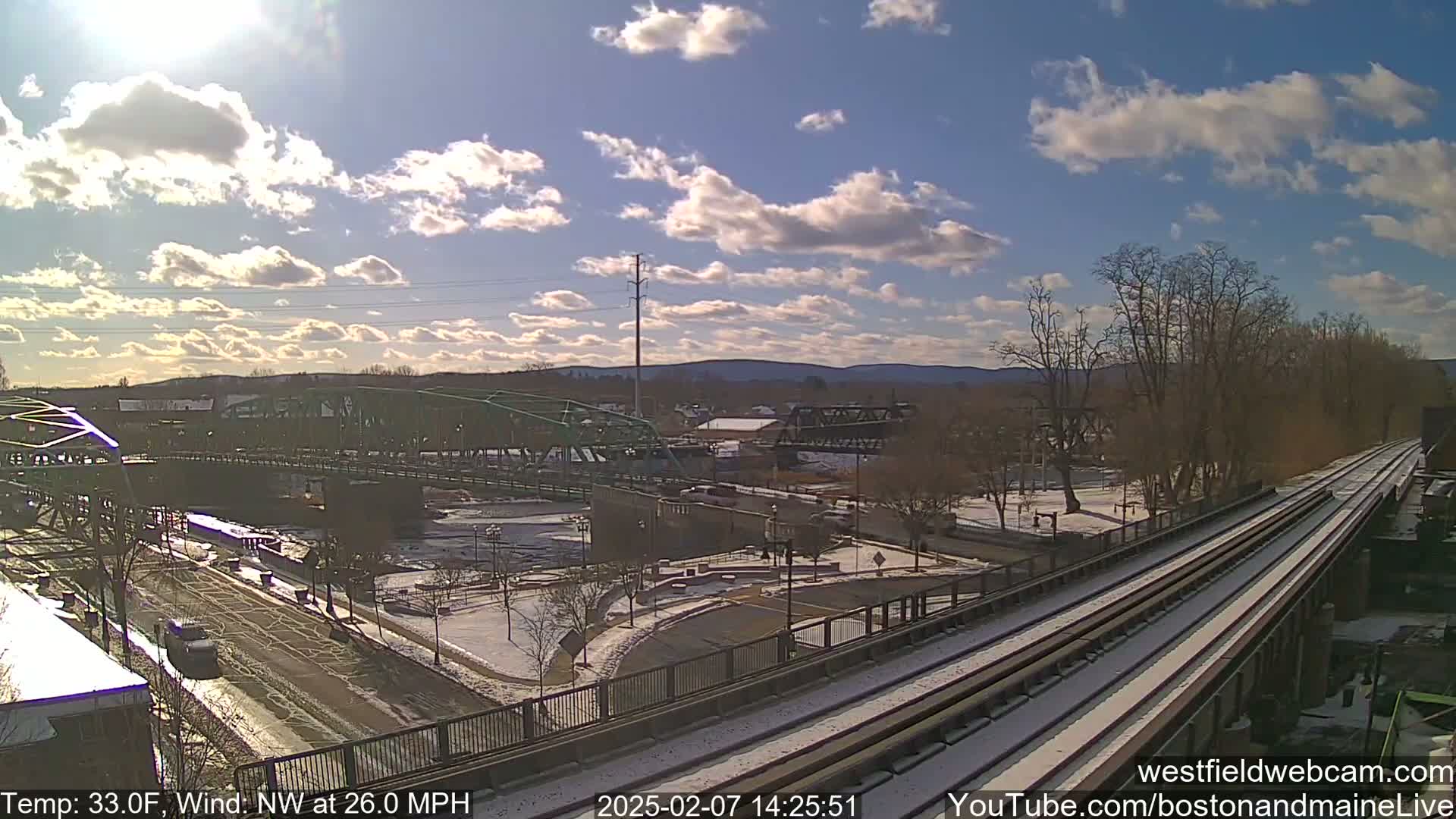 Westfield Railway Live Cam -  Massachusetts, USA