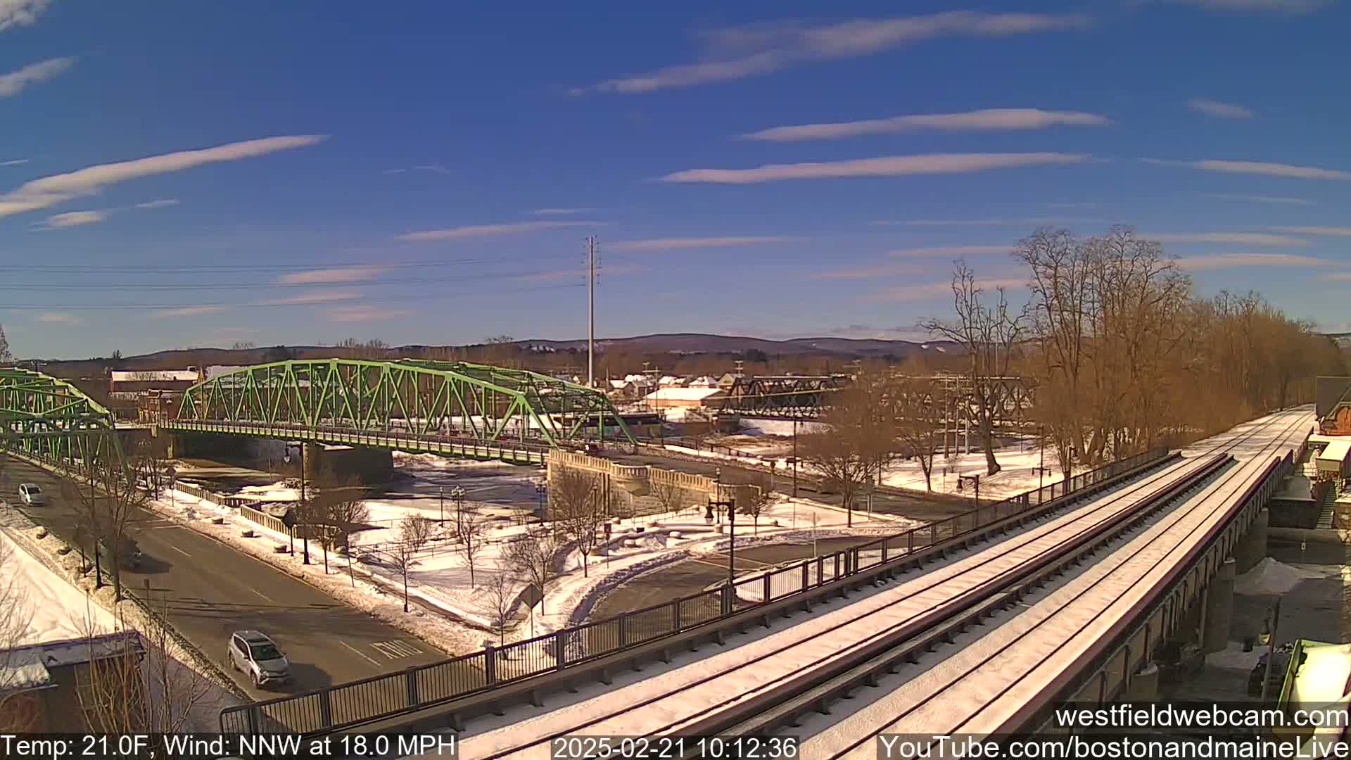 Westfield Railway Live Cam -  Massachusetts, USA