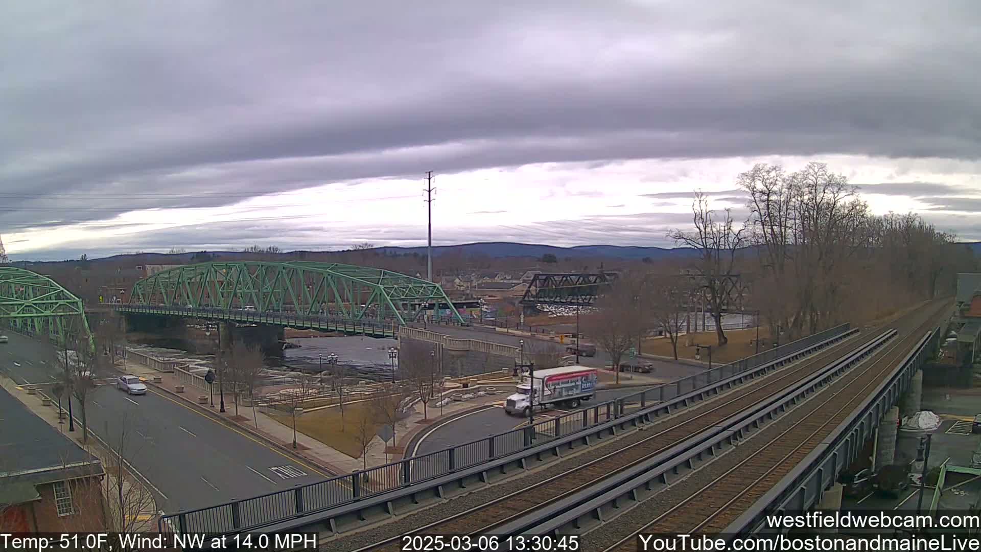 Westfield Railway Live Cam -  Massachusetts, USA
