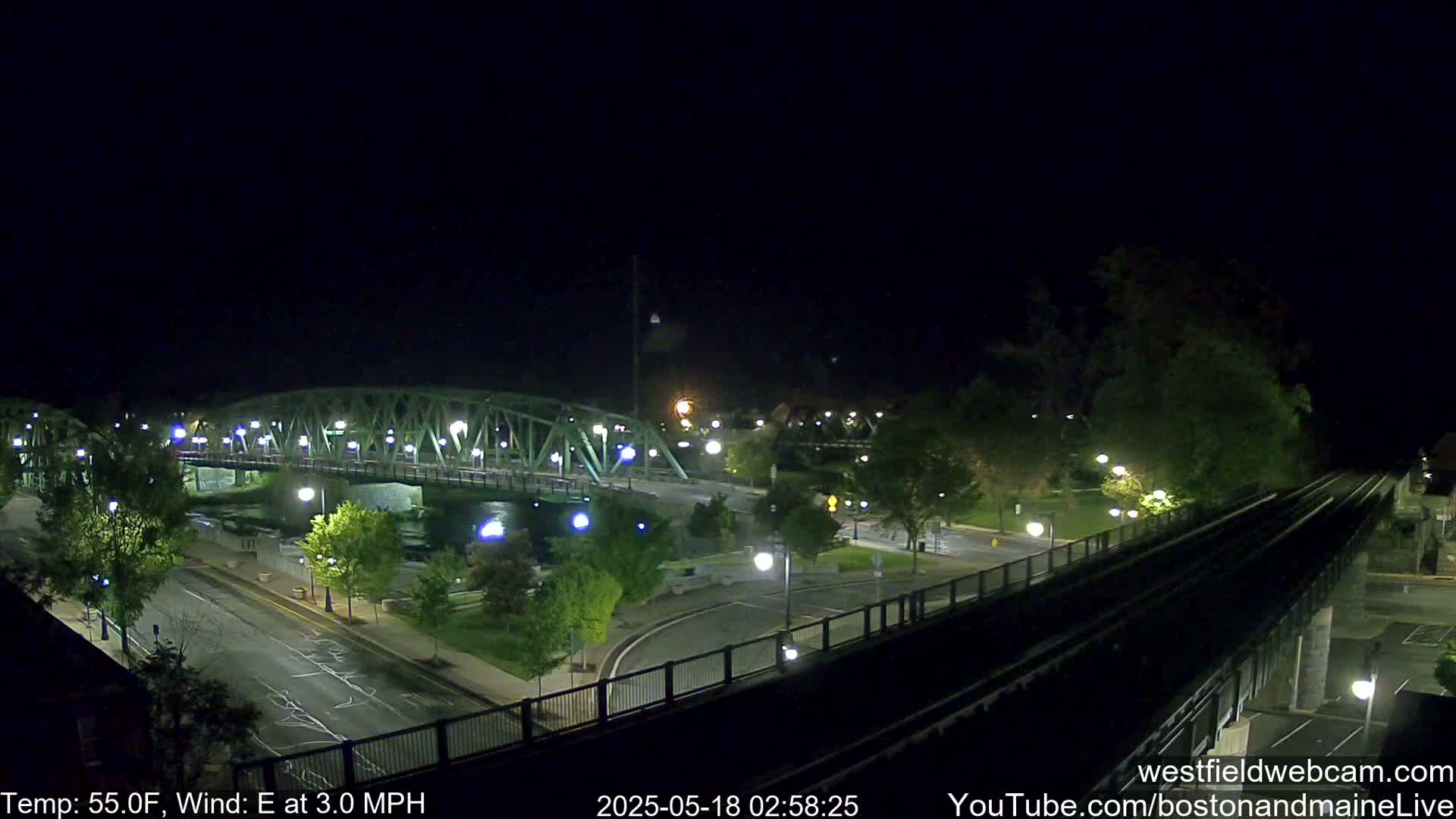 Westfield Railway Live Cam -  Massachusetts, USA