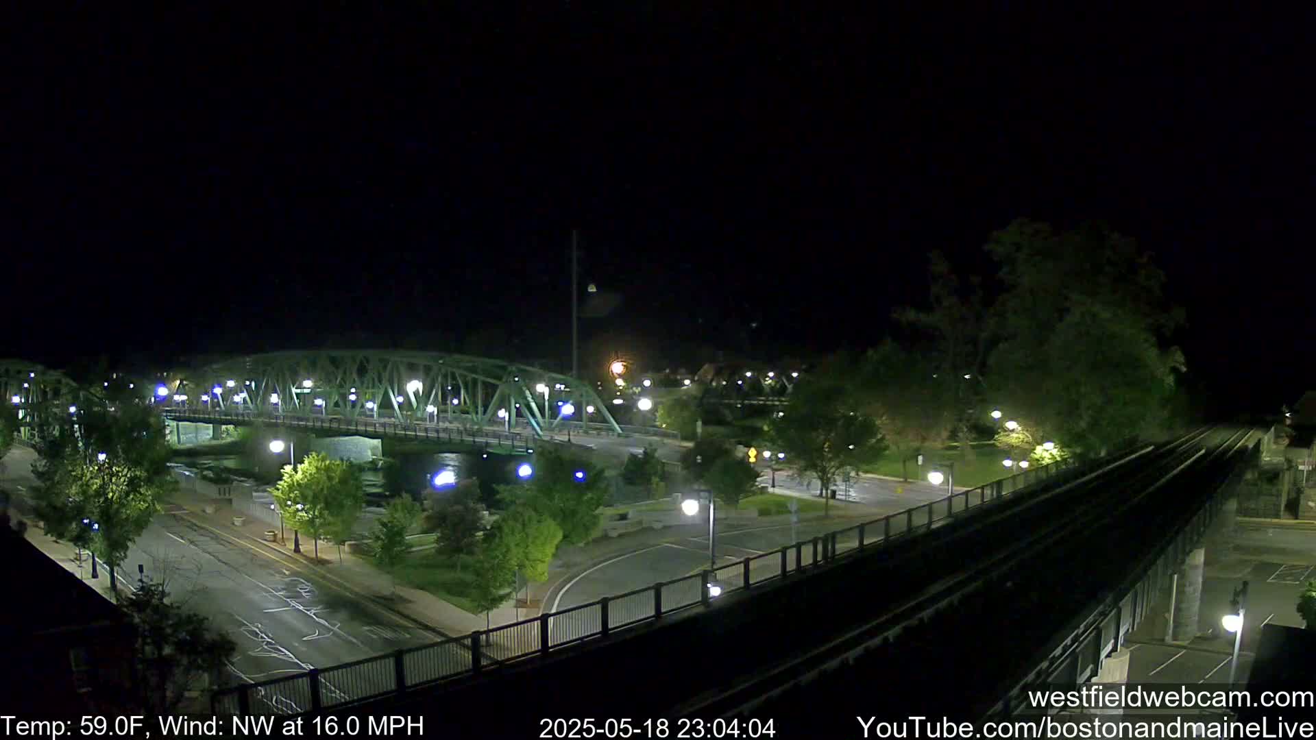 Westfield Railway Live Cam -  Massachusetts, USA
