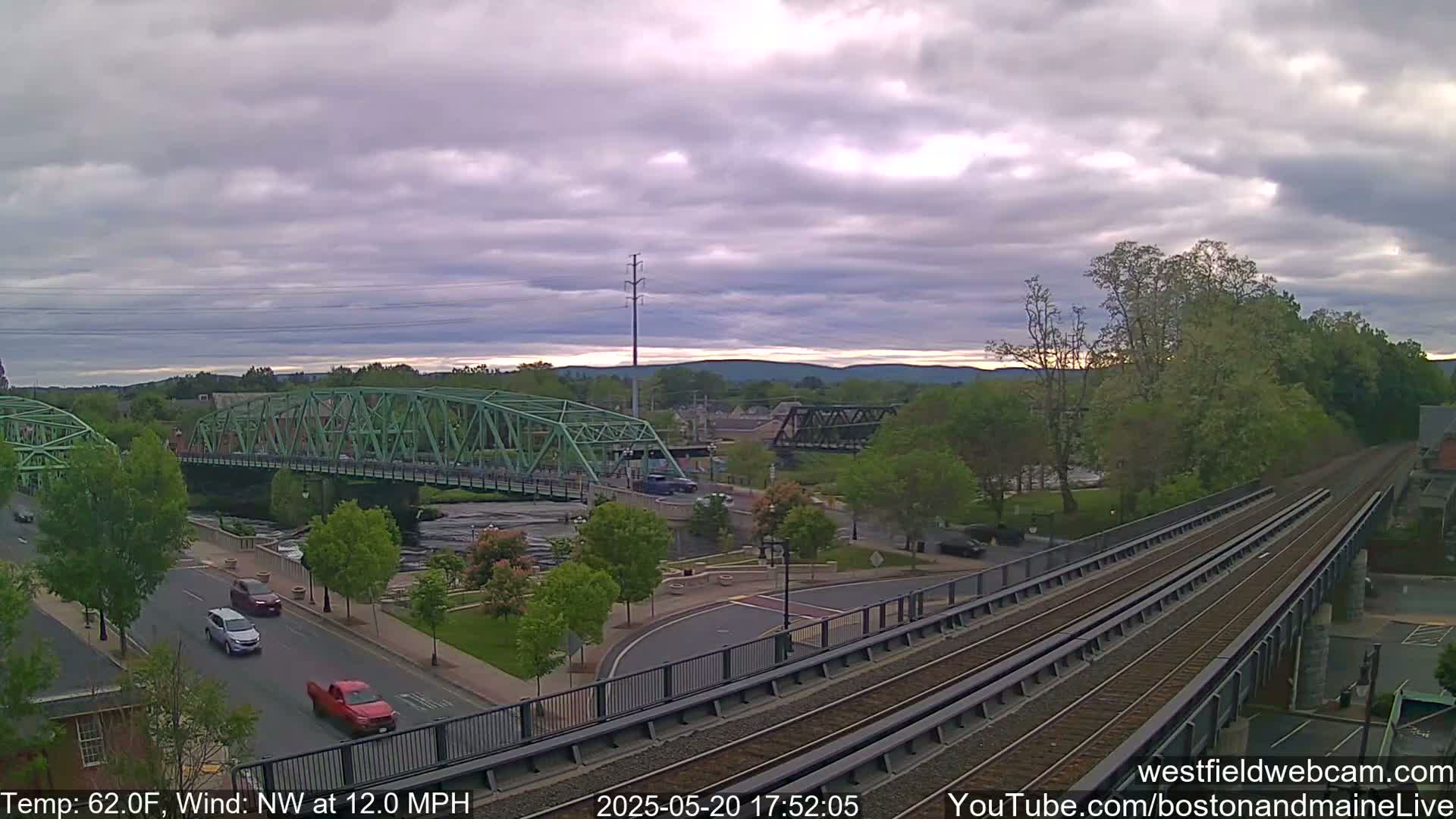 Westfield Railway Live Cam -  Massachusetts, USA