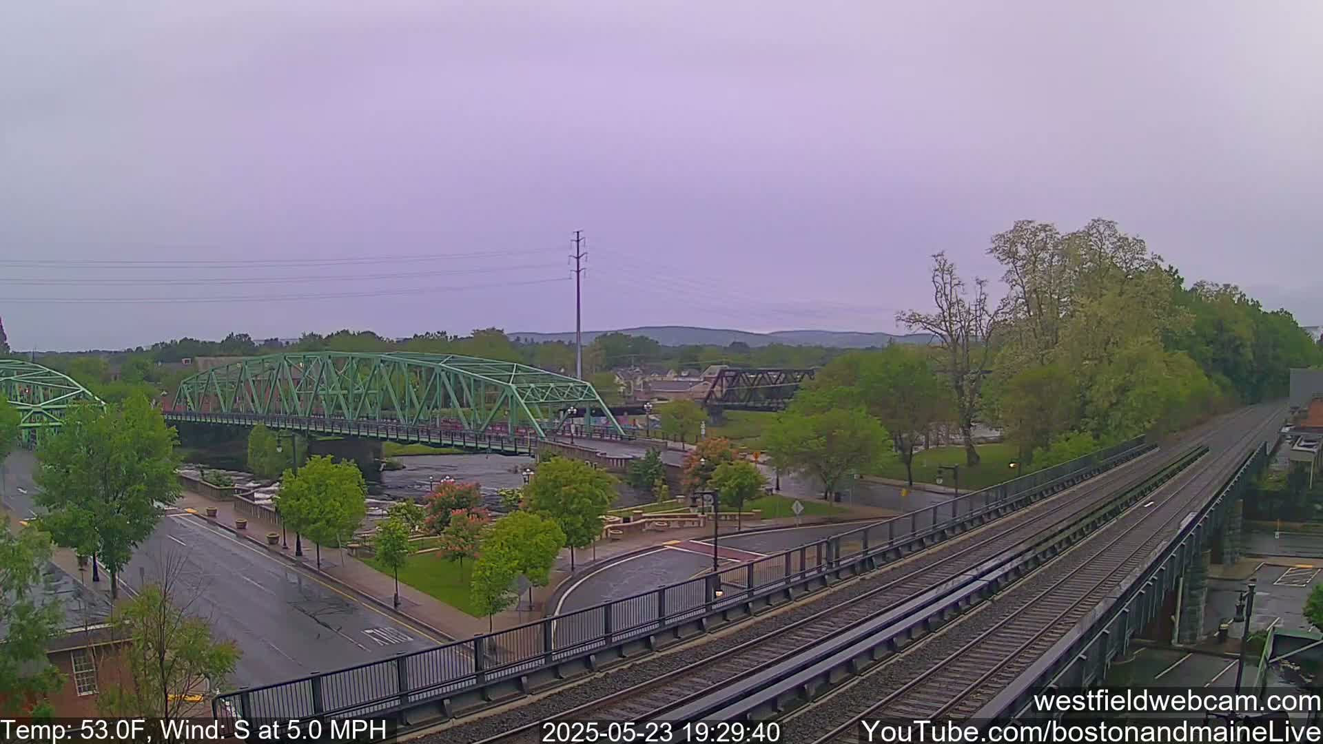 Westfield Railway Live Cam -  Massachusetts, USA