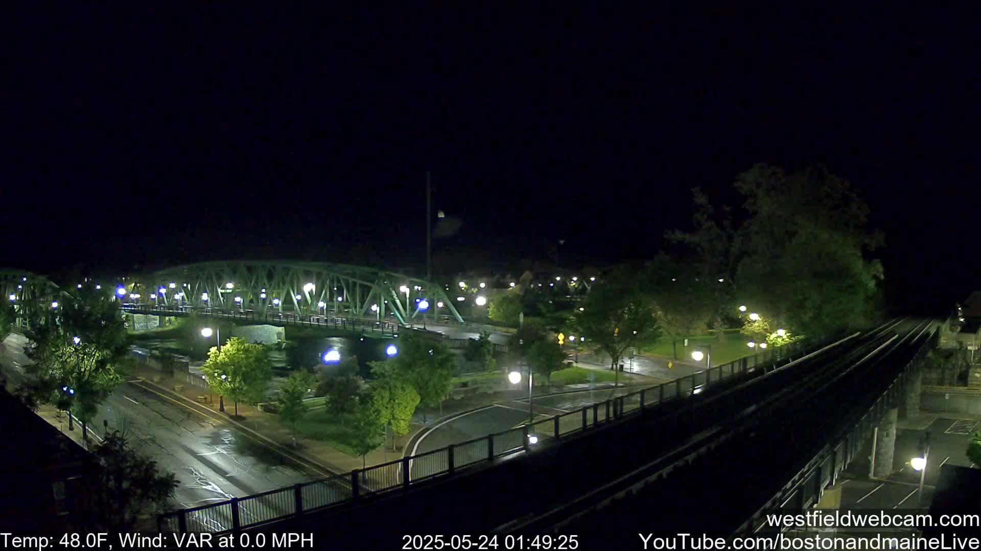 Westfield Railway Live Cam -  Massachusetts, USA