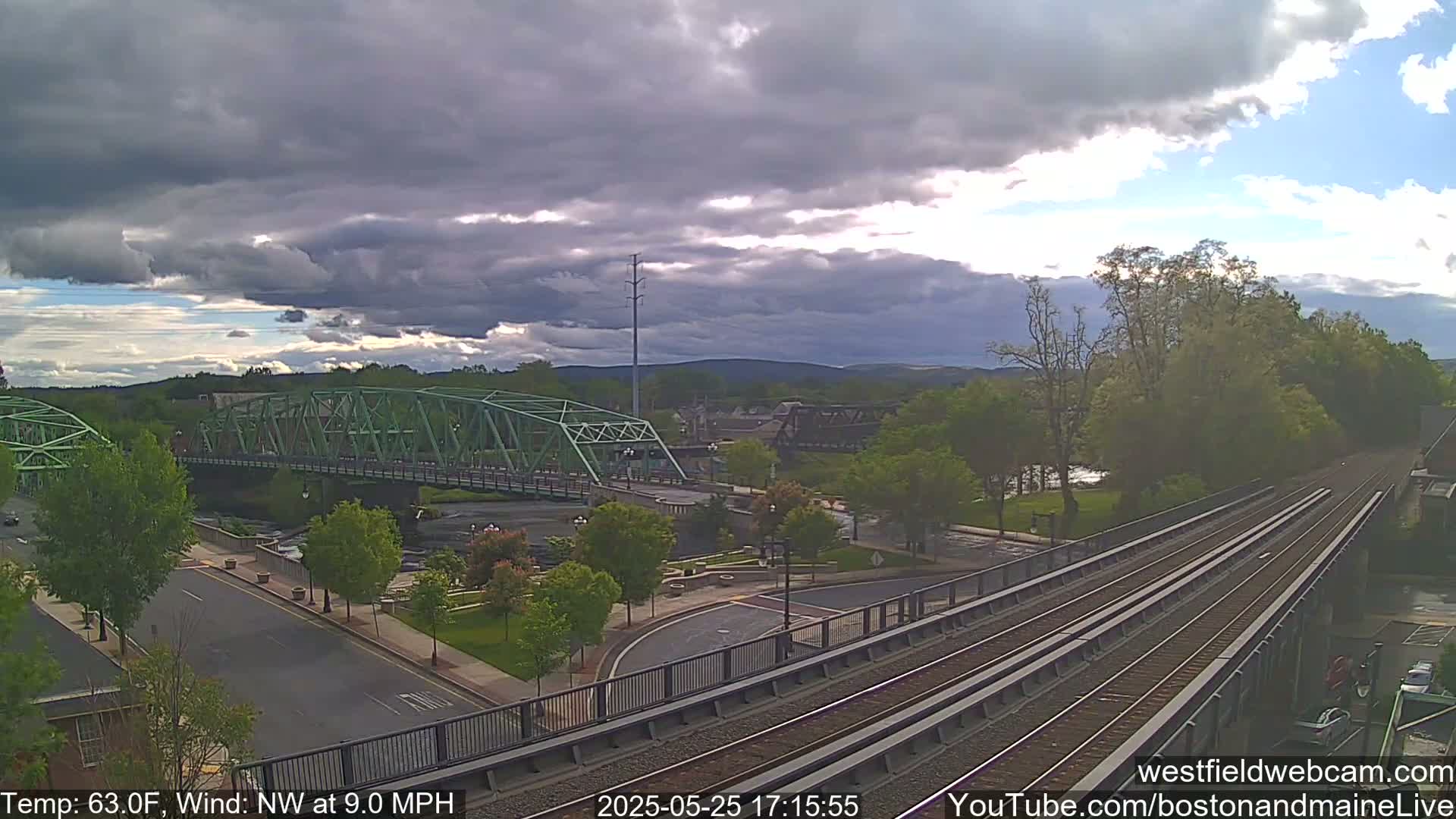 Westfield Railway Live Cam -  Massachusetts, USA