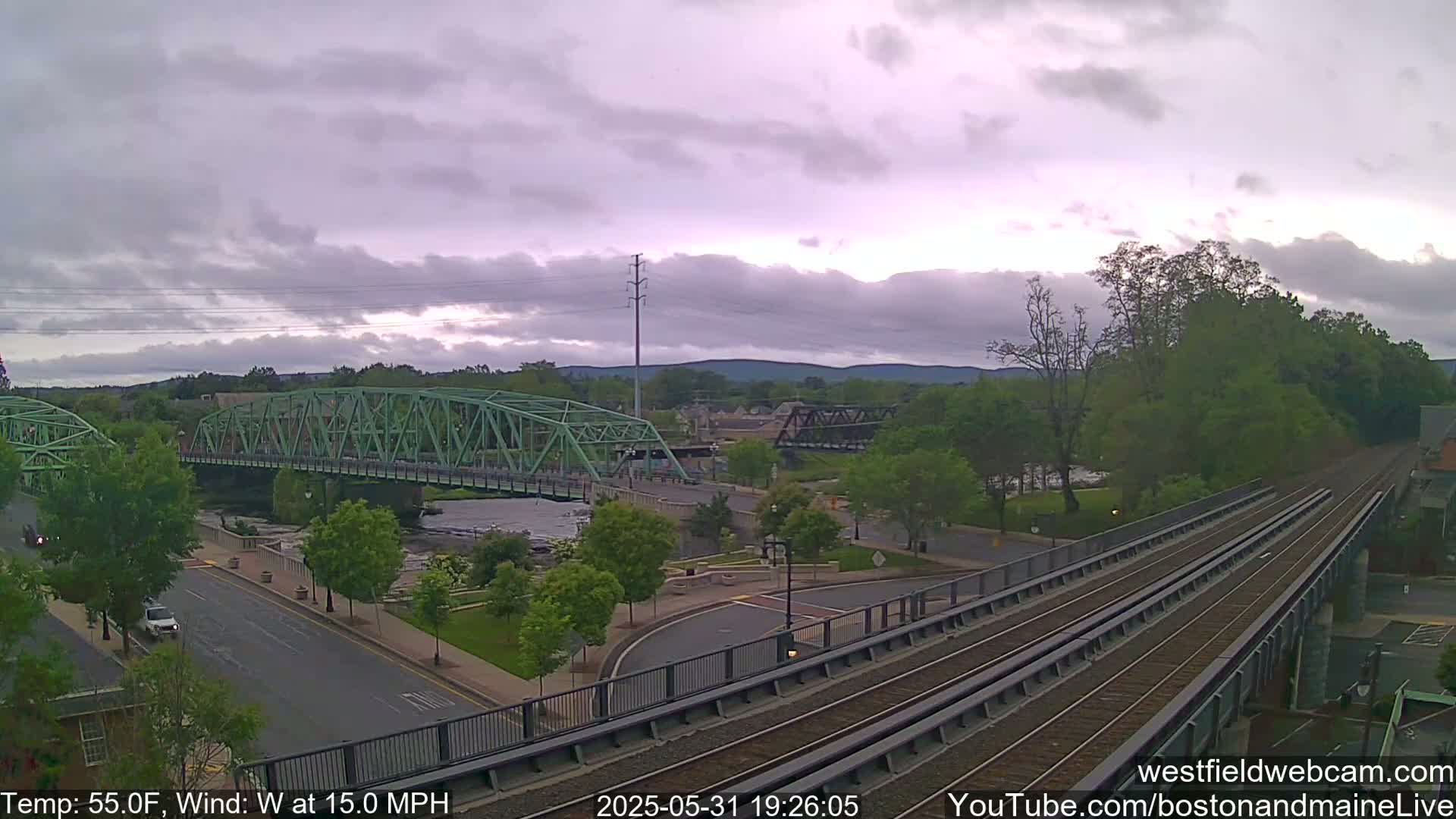 Westfield Railway Live Cam -  Massachusetts, USA
