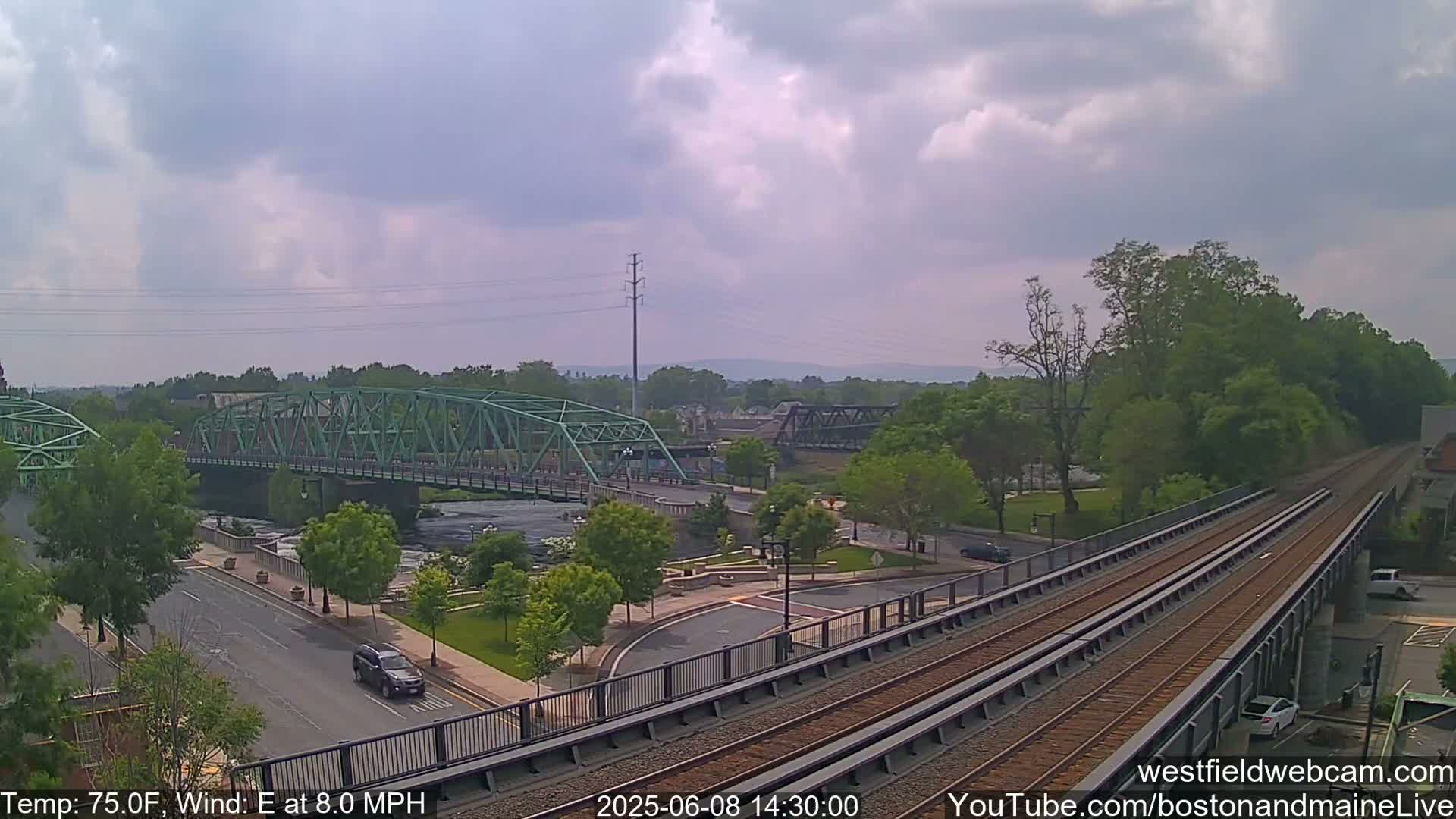 Westfield Railway Live Cam -  Massachusetts, USA